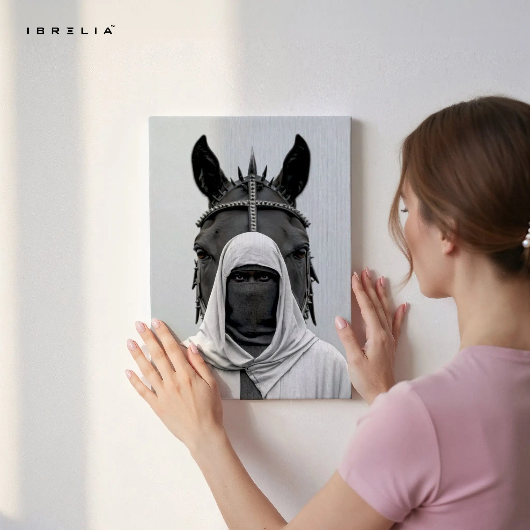 Warrior of the Desert Wall Frame | 4K Ultra Wrap Frame Wall Art in Pakistan | IBRELIA™ - IBRELIA