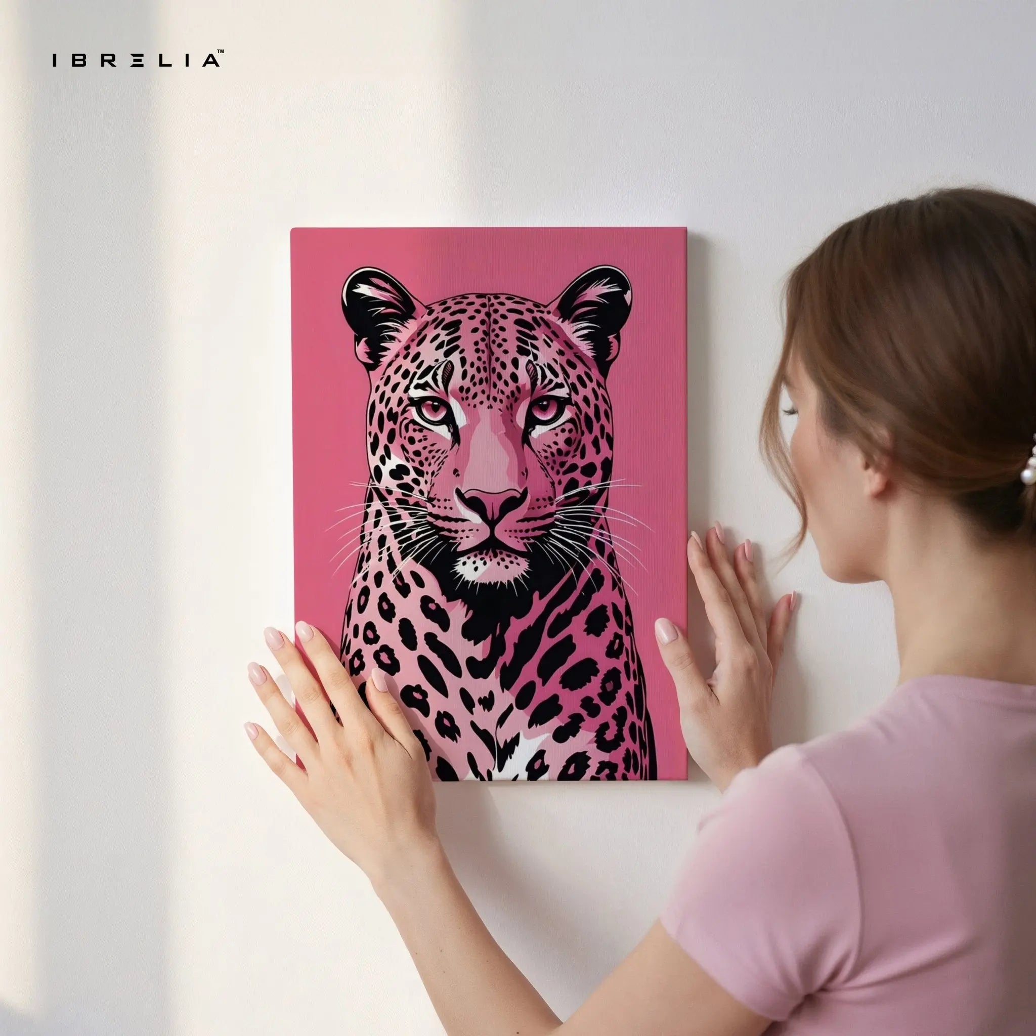 Pink Panther Wall Frame | 4K Ultra Wrap Frame Wall Art in Pakistan | IBRELIA™ - IBRELIA
