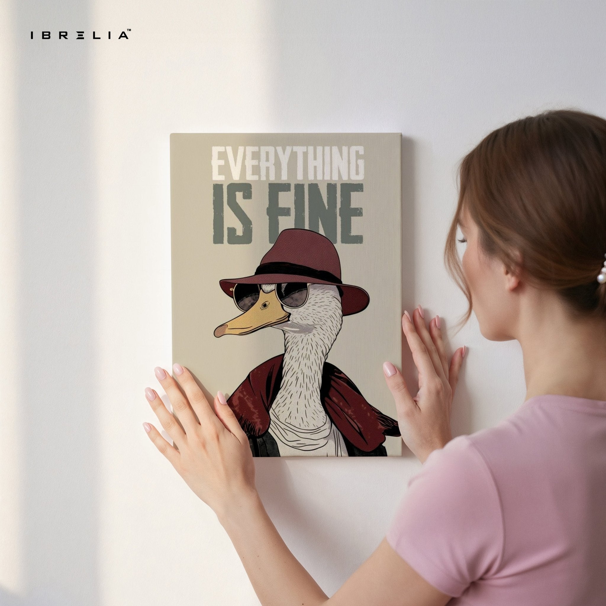 Everything Is Fine Wall Frame | 4K Ultra Wrap Frame Wall Art in Pakistan | IBRELIA™ - IBRELIA