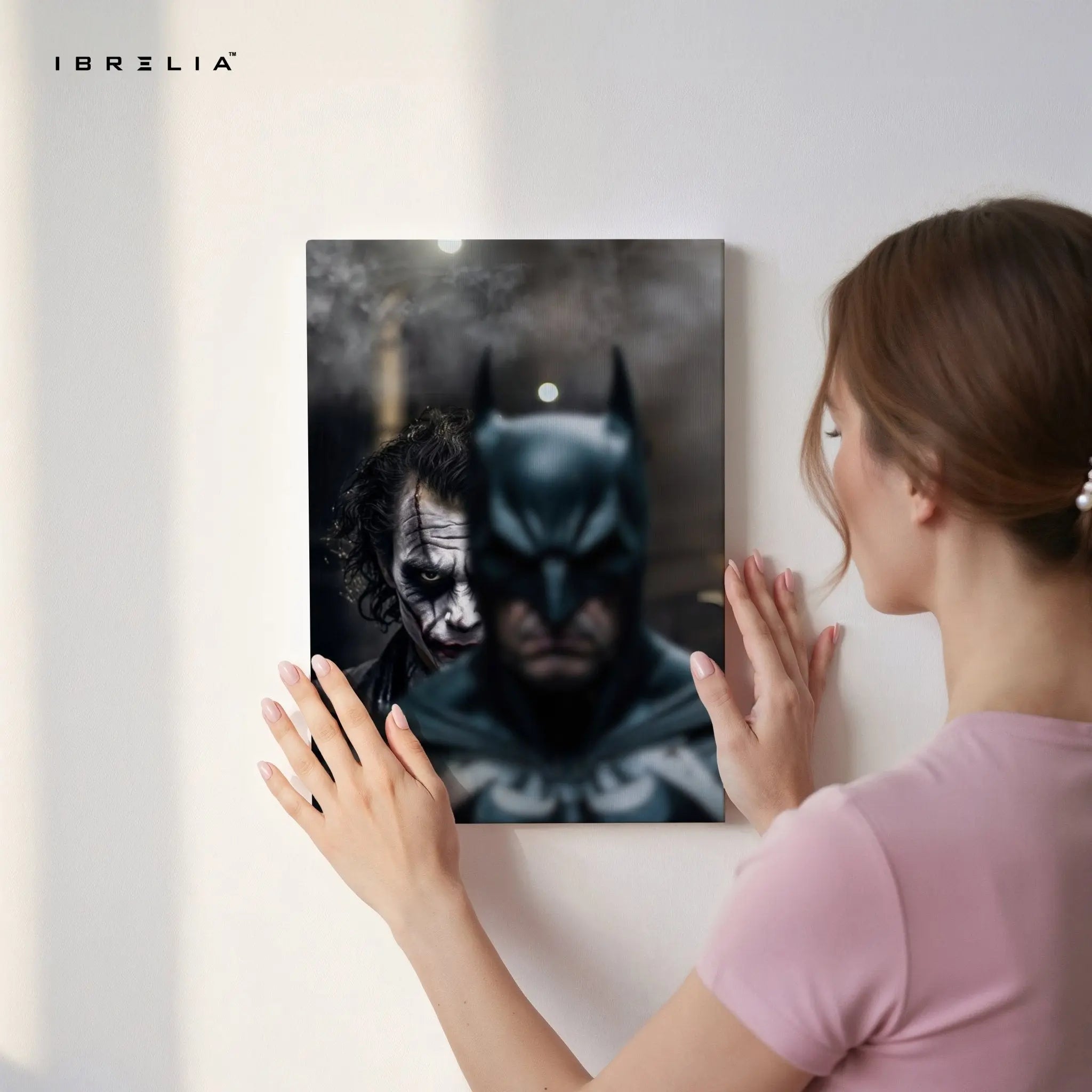 Batman vs Joker Wall Frame | 4K Ultra Wrap Frame Wall Art in Pakistan | IBRELIA™ - IBRELIA