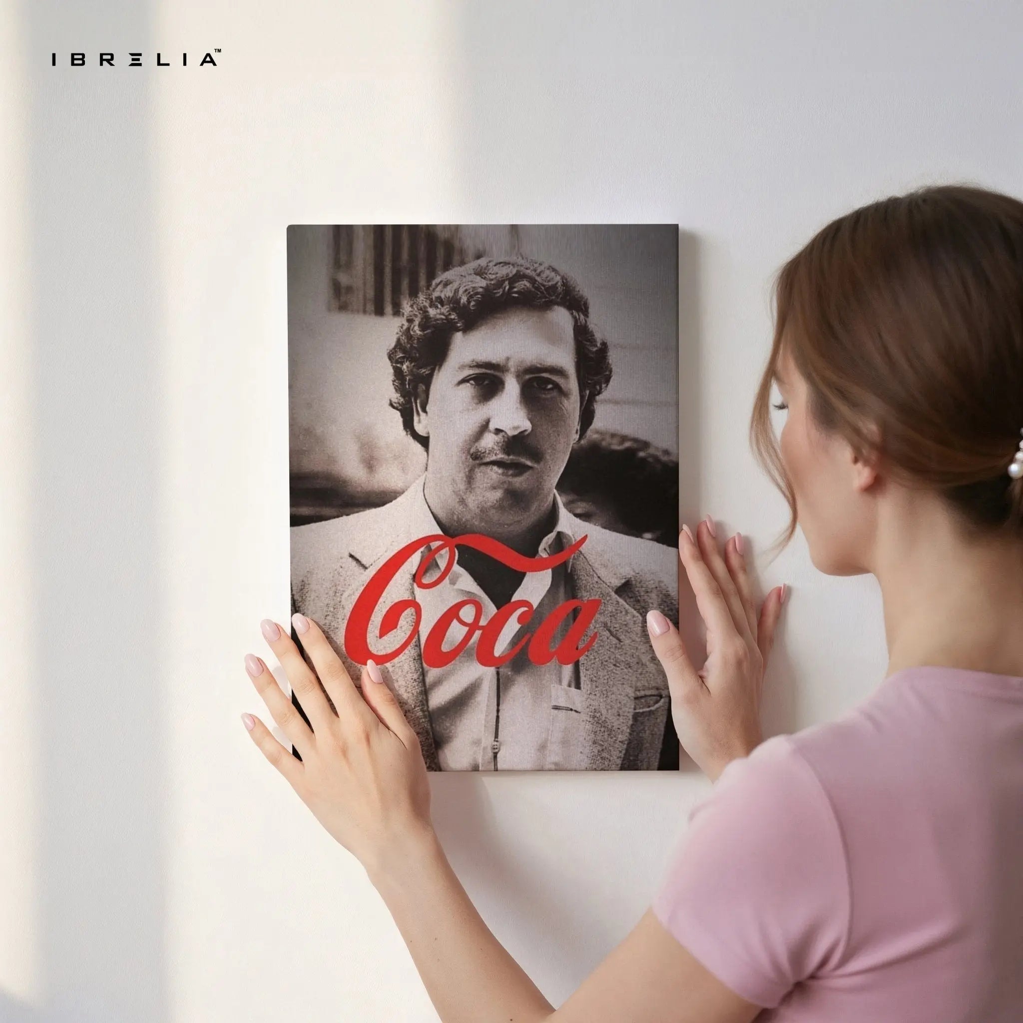 Coca King Vintage Wall Frame | 4K Ultra Wrap Frame Wall Art in Pakistan | IBRELIA™ - IBRELIA
