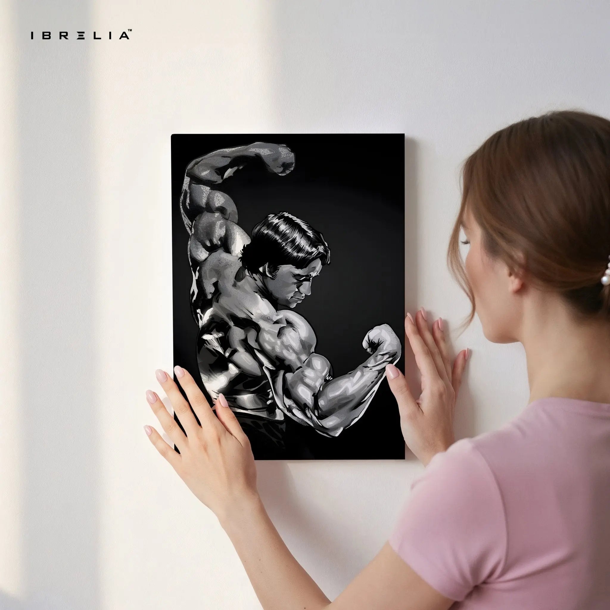 Arnold Schwarzenegger Bodybuilding Wall Art – Strength in Motion | IBRELIA™ - IBRELIA