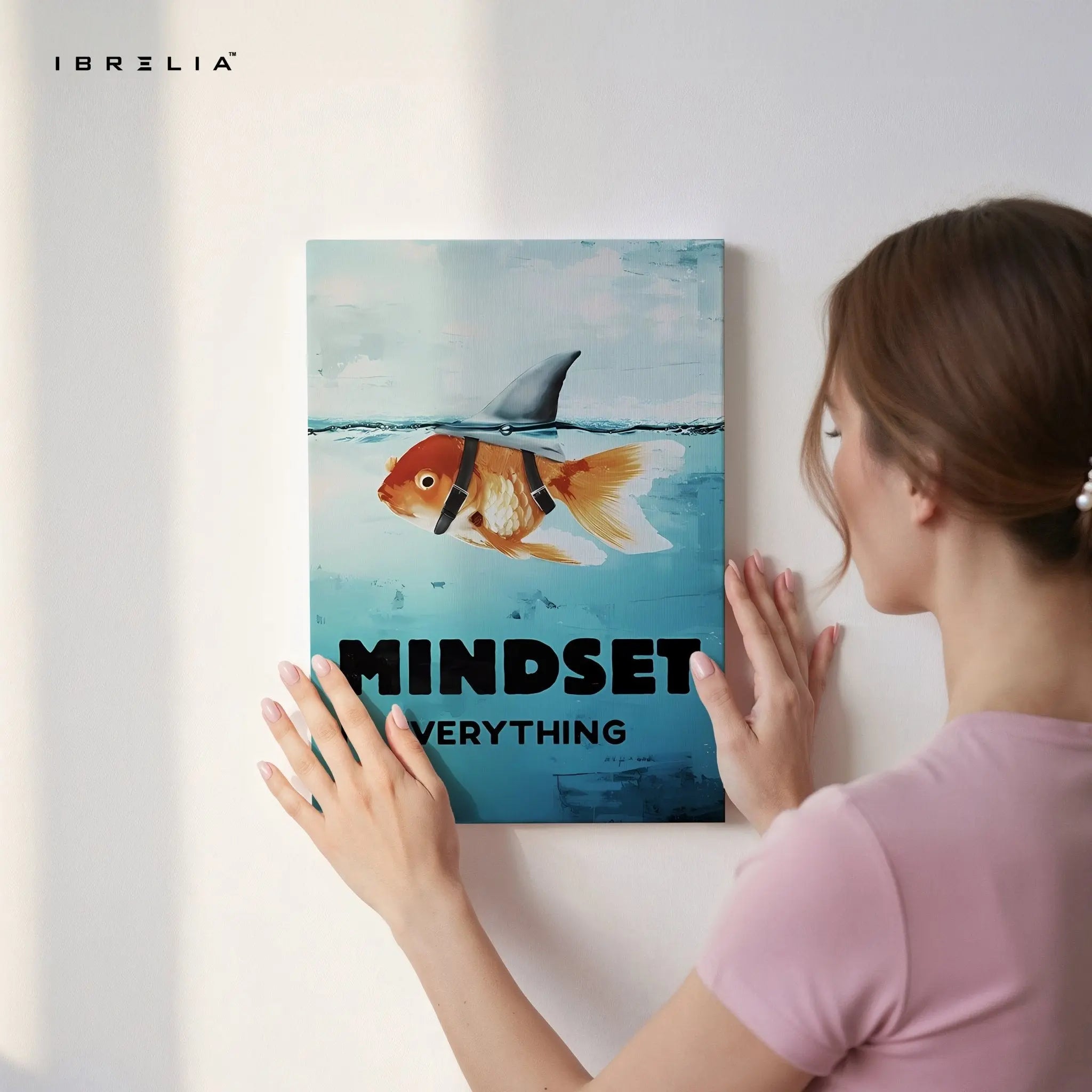Mindset Is Everything 4K Motivational Wall Art in Pakistan | IBRELIA™ - IBRELIA