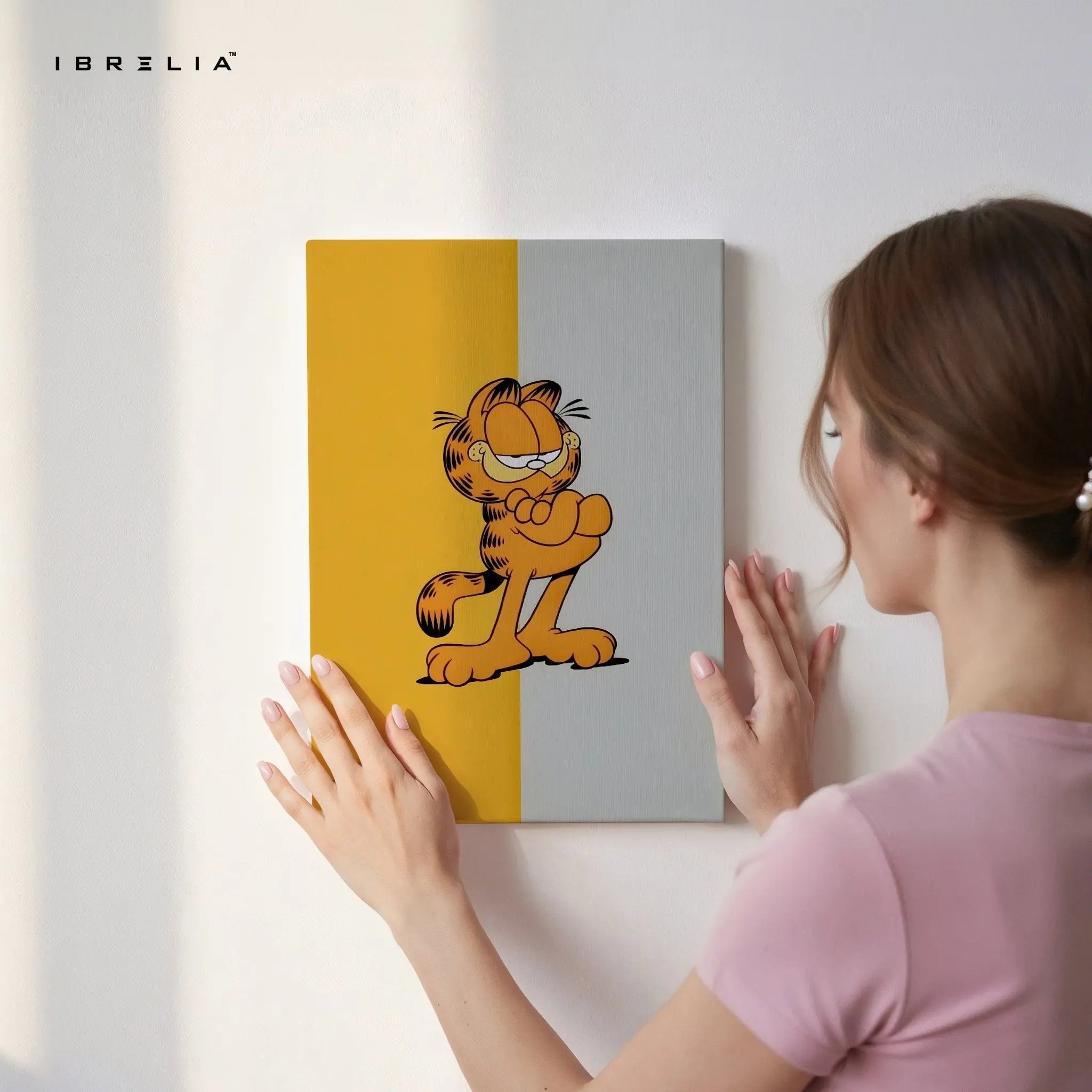 Garfield Minimalist Wall Frame | 4K Ultra Wrap Frame Wall Art in Pakistan | IBRELIA™ - IBRELIA