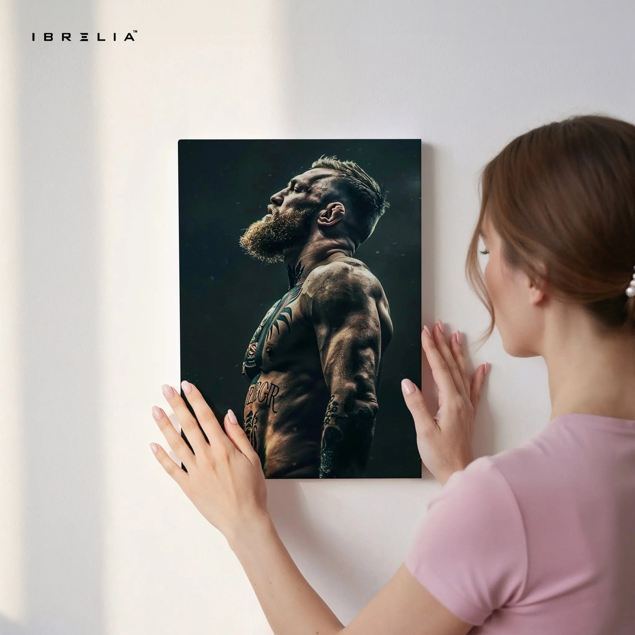 The Fighter’s Spirit Wall Frame | 4K Ultra Wrap Frame Wall Art in Pakistan | IBRELIA™ - IBRELIA