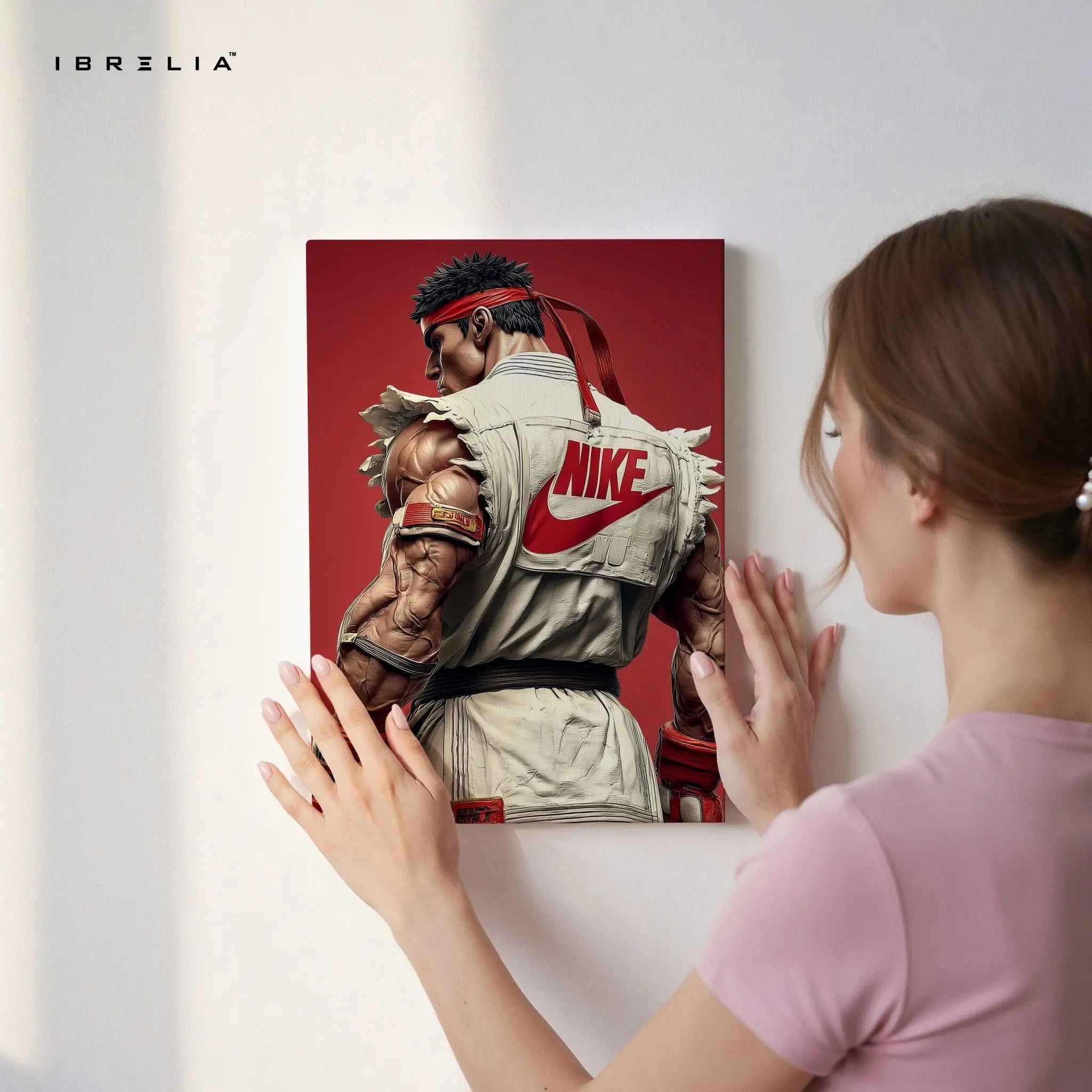 Nike Fighter Wall Frame | 4K Ultra Wrap Frame Wall Art in Pakistan | IBRELIA™ - IBRELIA