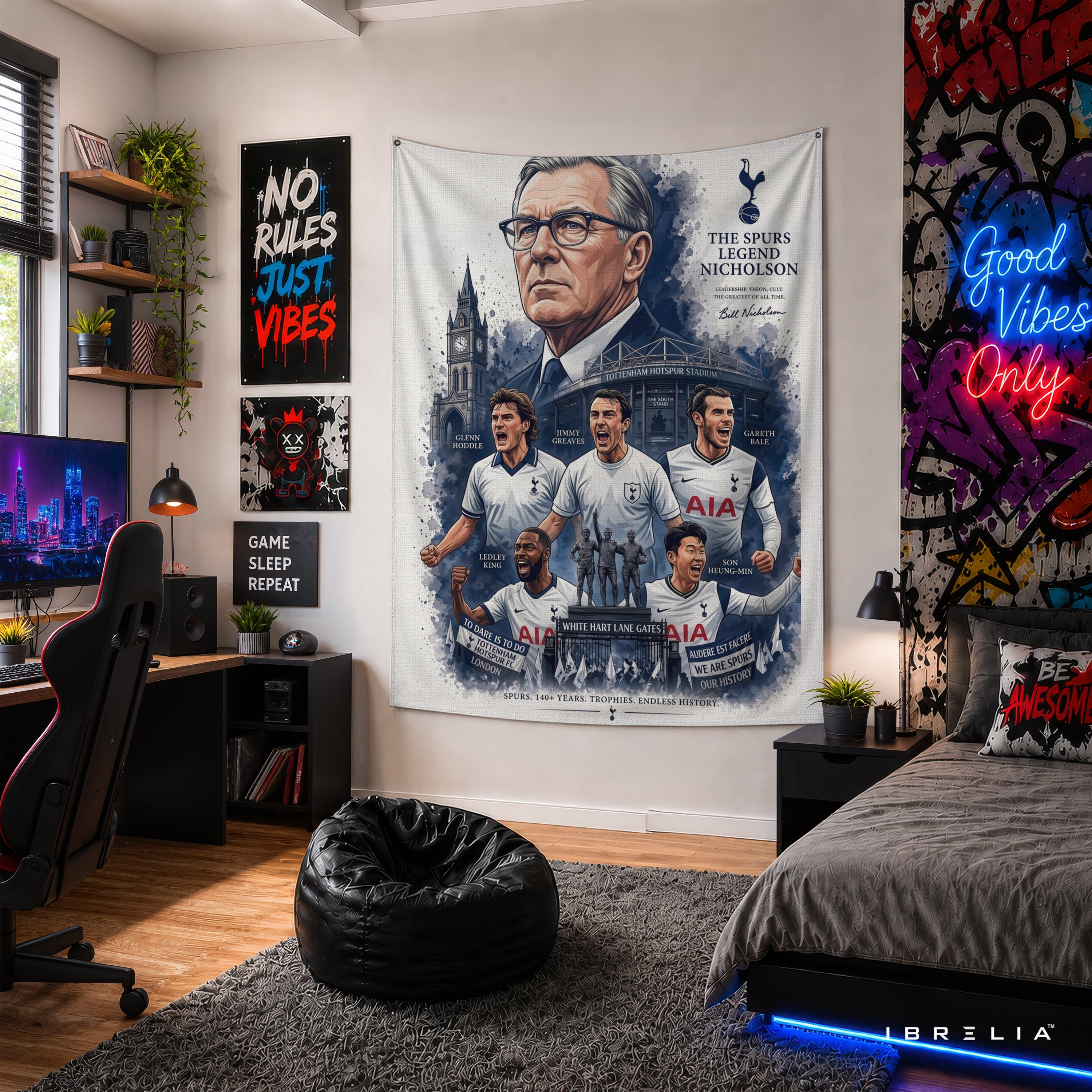 Jürgen Klopp Liverpool Legend Wall Tapestry | Premium Heavyweight Jute Fabric Wall Hanging (Copy)
