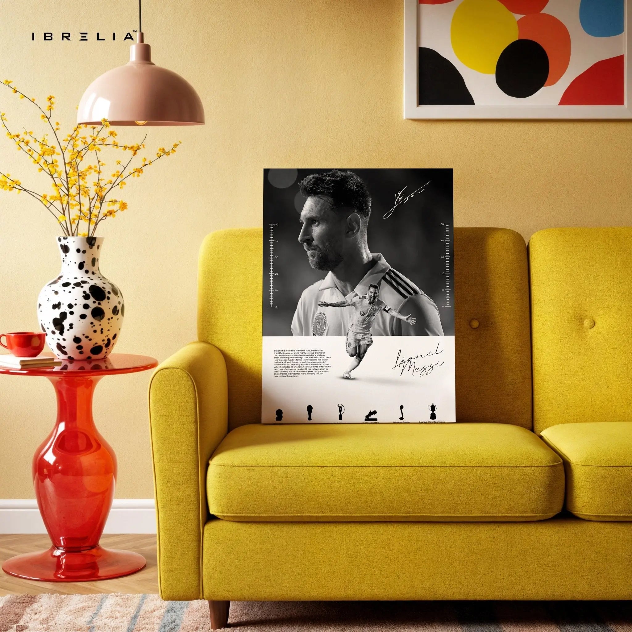 Lionel Messi – The Legend 4K Ultra Wrap Frame Wall Art in Pakistan | IBRELIA™ - IBRELIA
