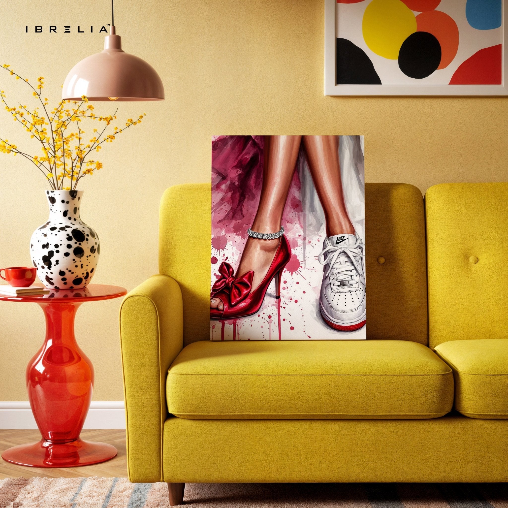 Heels & Sneakers Wall Frame | 4K Ultra Wrap Frame Wall Art in Pakistan | IBRELIA™ - IBRELIA