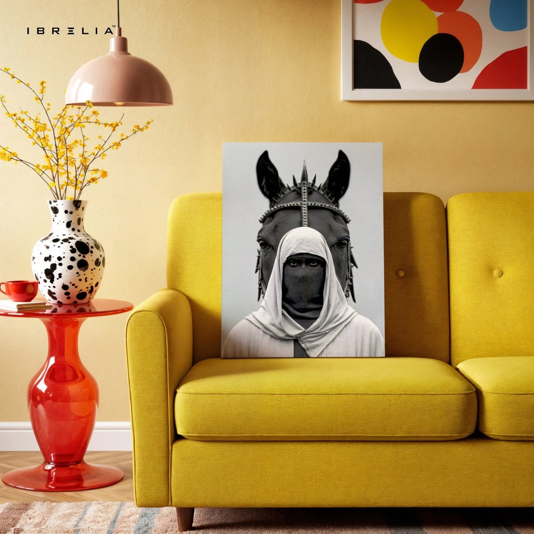 Warrior of the Desert Wall Frame | 4K Ultra Wrap Frame Wall Art in Pakistan | IBRELIA™ - IBRELIA