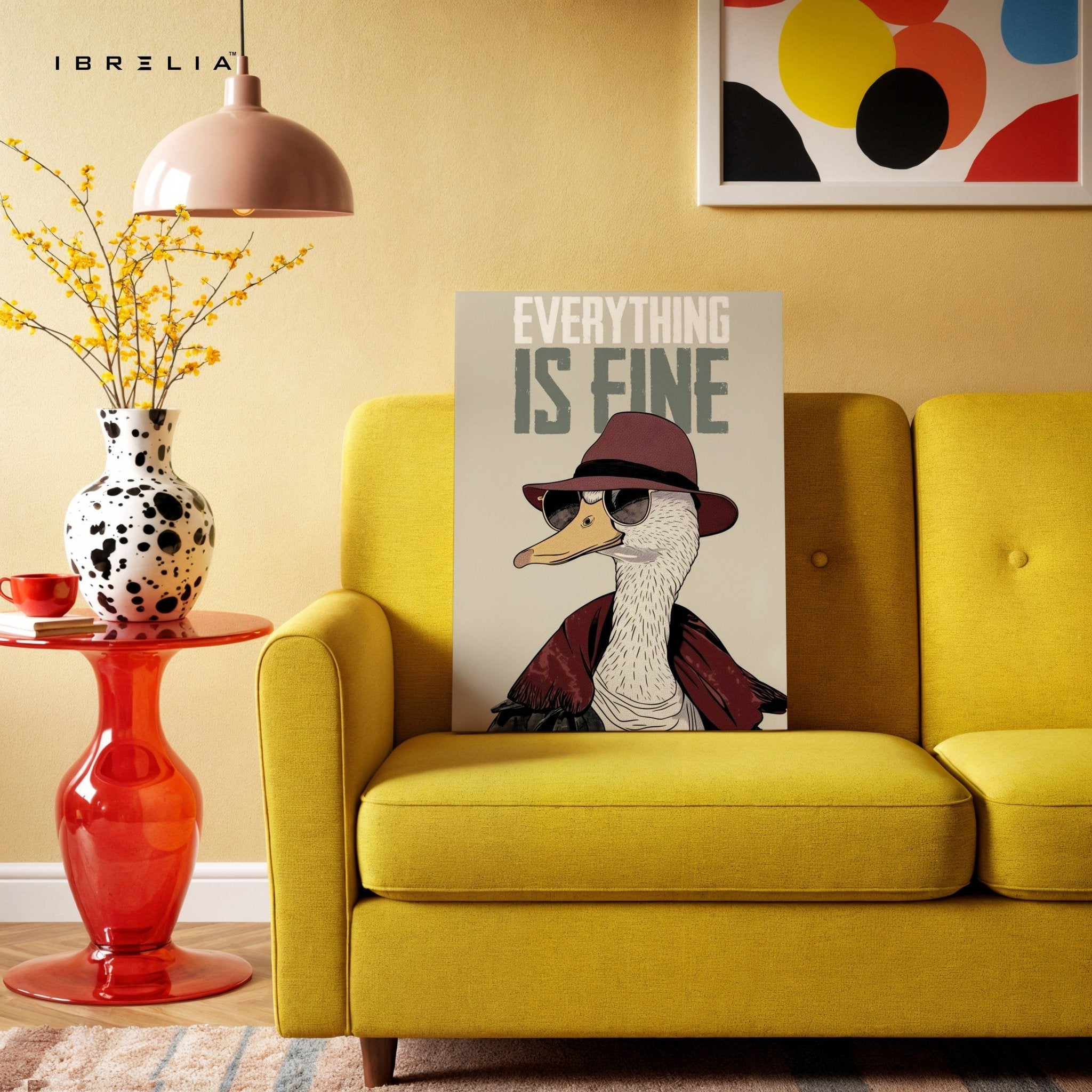 Everything Is Fine Wall Frame | 4K Ultra Wrap Frame Wall Art in Pakistan | IBRELIA™ - IBRELIA