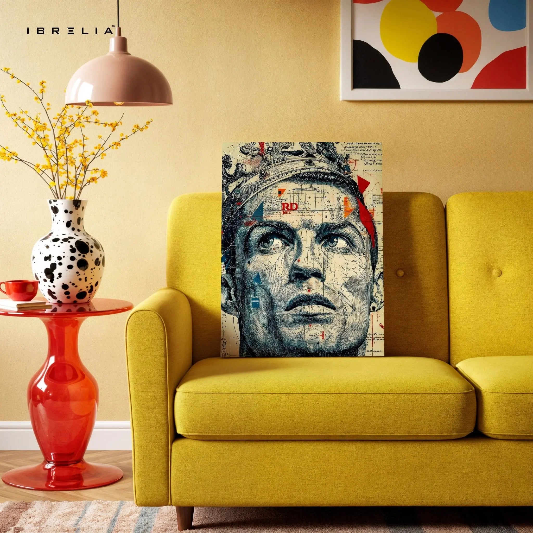 Ronaldo Crown Wall Frame | 4K Ultra Wrap Frame Wall Art in Pakistan | IBRELIA™ - IBRELIA