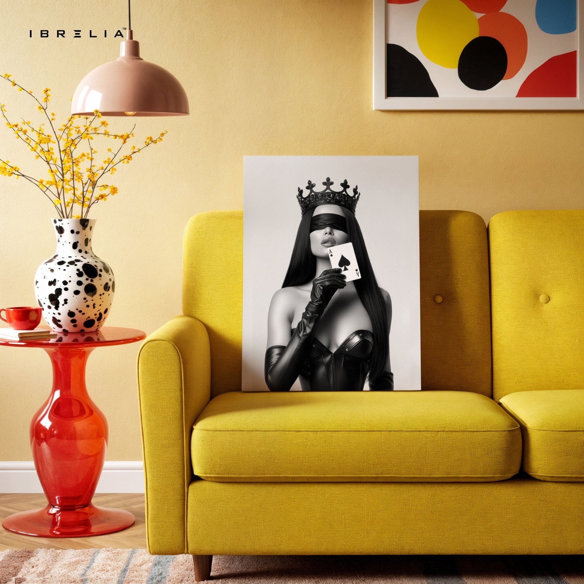 Ace Queen Wall Frame | 4K Ultra Wrap Frame Wall Art in Pakistan | IBRELIA™ - IBRELIA