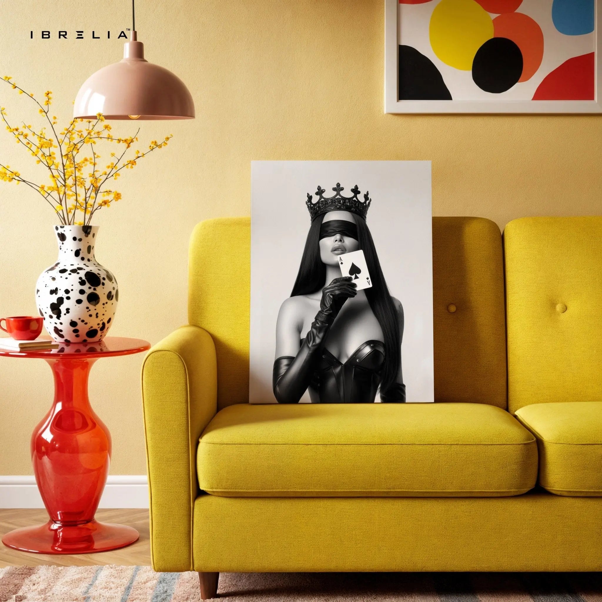 Ace Queen Wall Frame | 4K Ultra Wrap Frame Wall Art in Pakistan | IBRELIA™ - IBRELIA