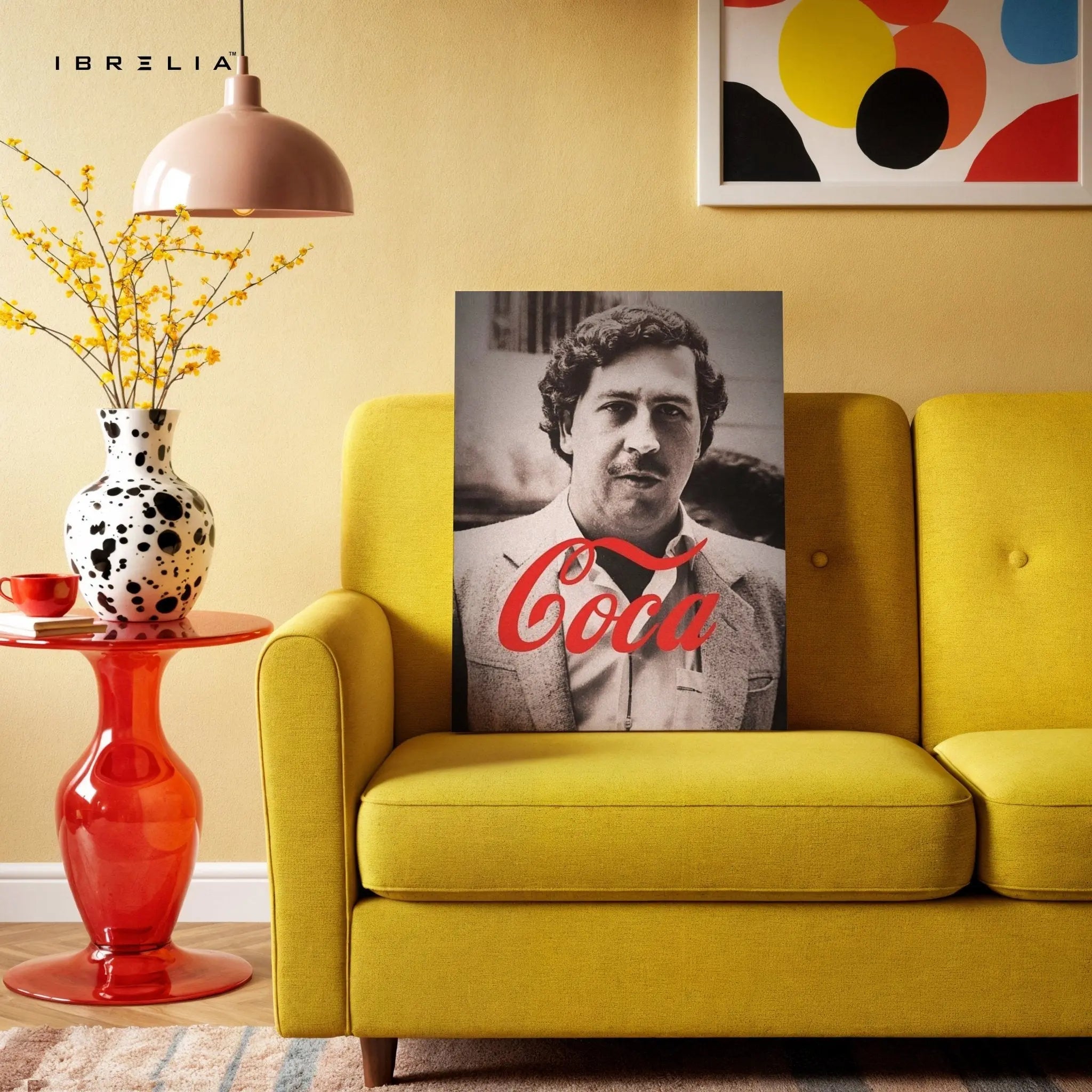 Coca King Vintage Wall Frame | 4K Ultra Wrap Frame Wall Art in Pakistan | IBRELIA™ - IBRELIA