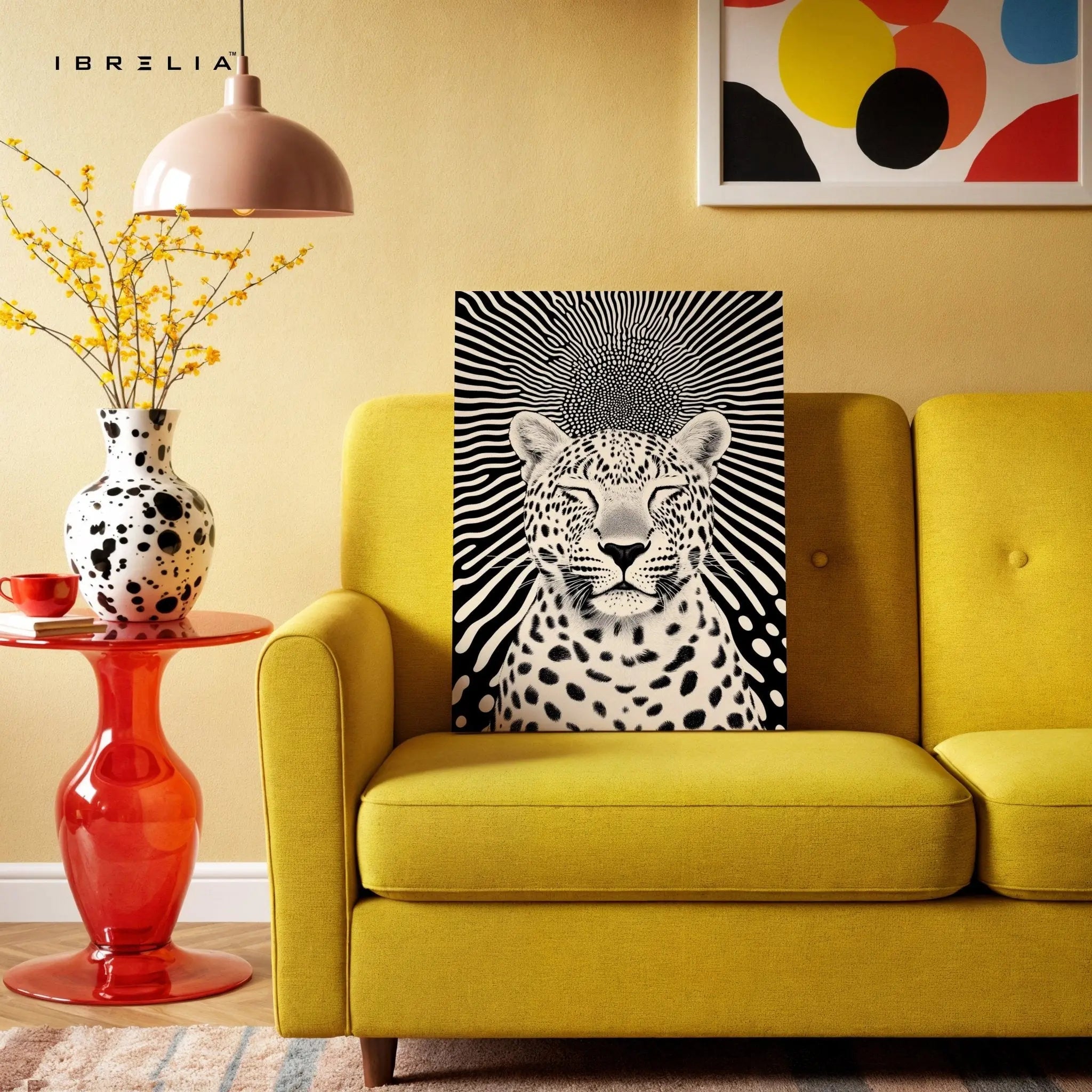 Zen Leopard Wall Frame | 4K Ultra Wrap Frame Wall Art in Pakistan | IBRELIA™ - IBRELIA