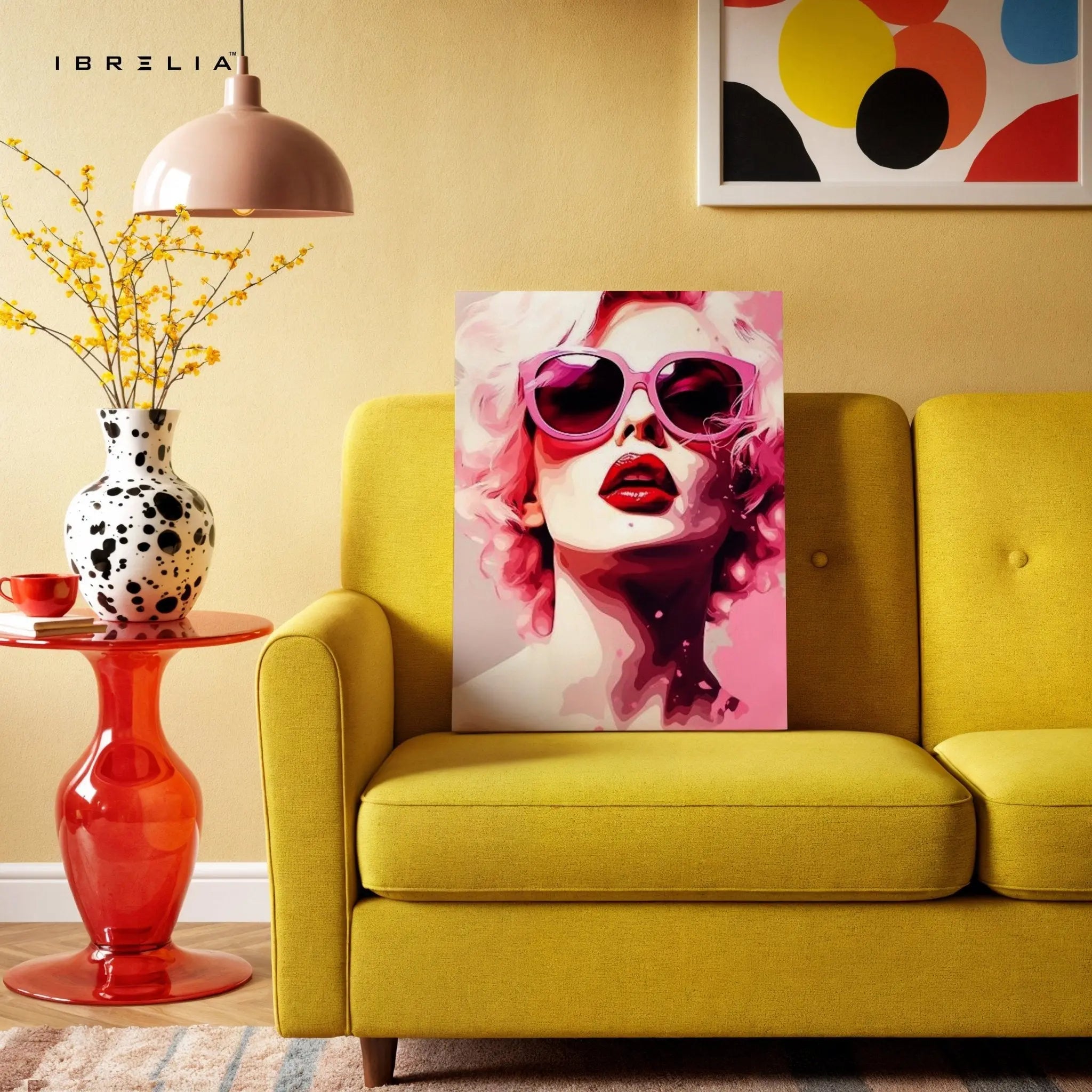 Pink Diva Wall Frame | 4K Ultra Wrap Frame Wall Art in Pakistan | IBRELIA™ - IBRELIA