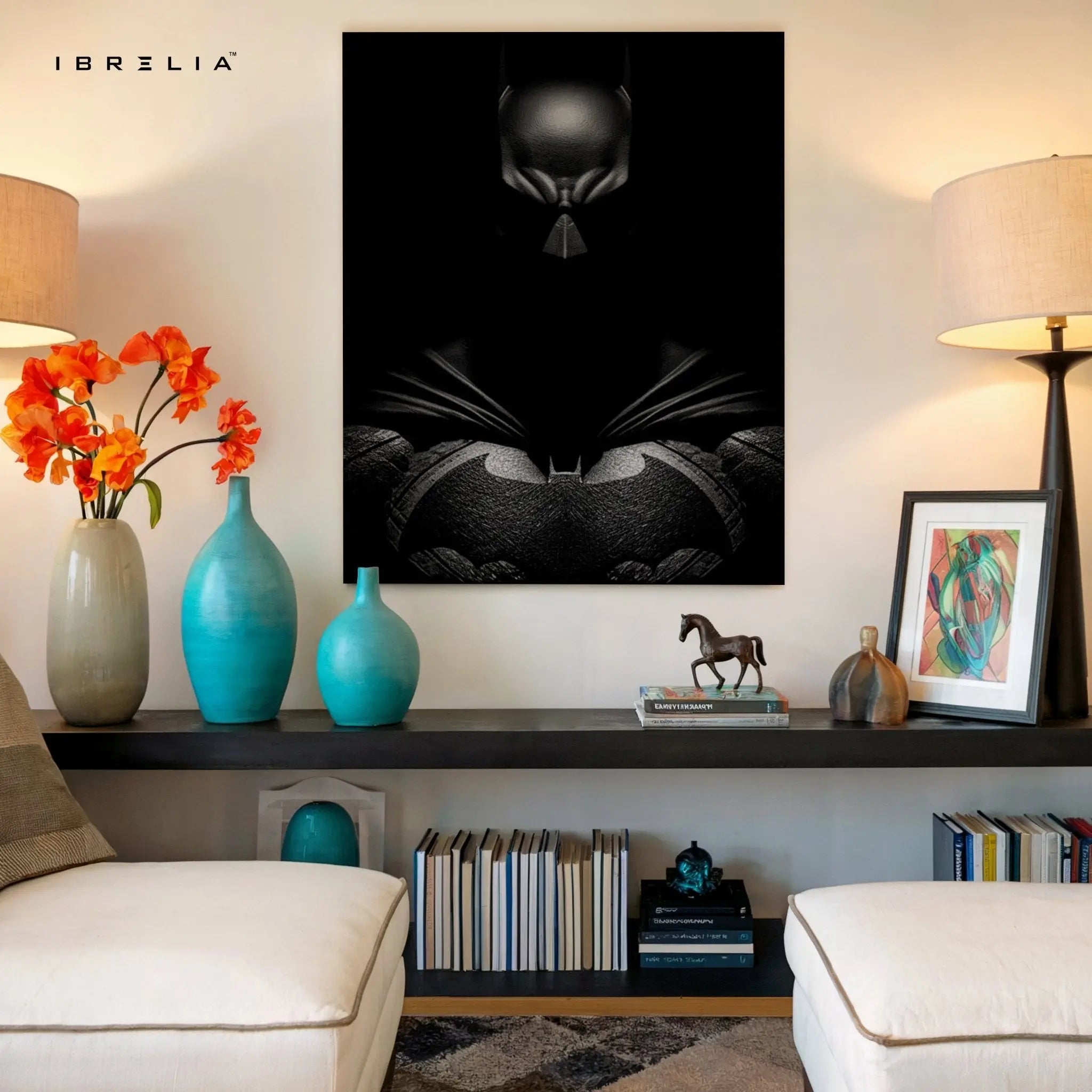 Batman Dark Knight Wall Frame | 4K Ultra Wrap Frame Wall Art in Pakistan | IBRELIA™ - IBRELIA