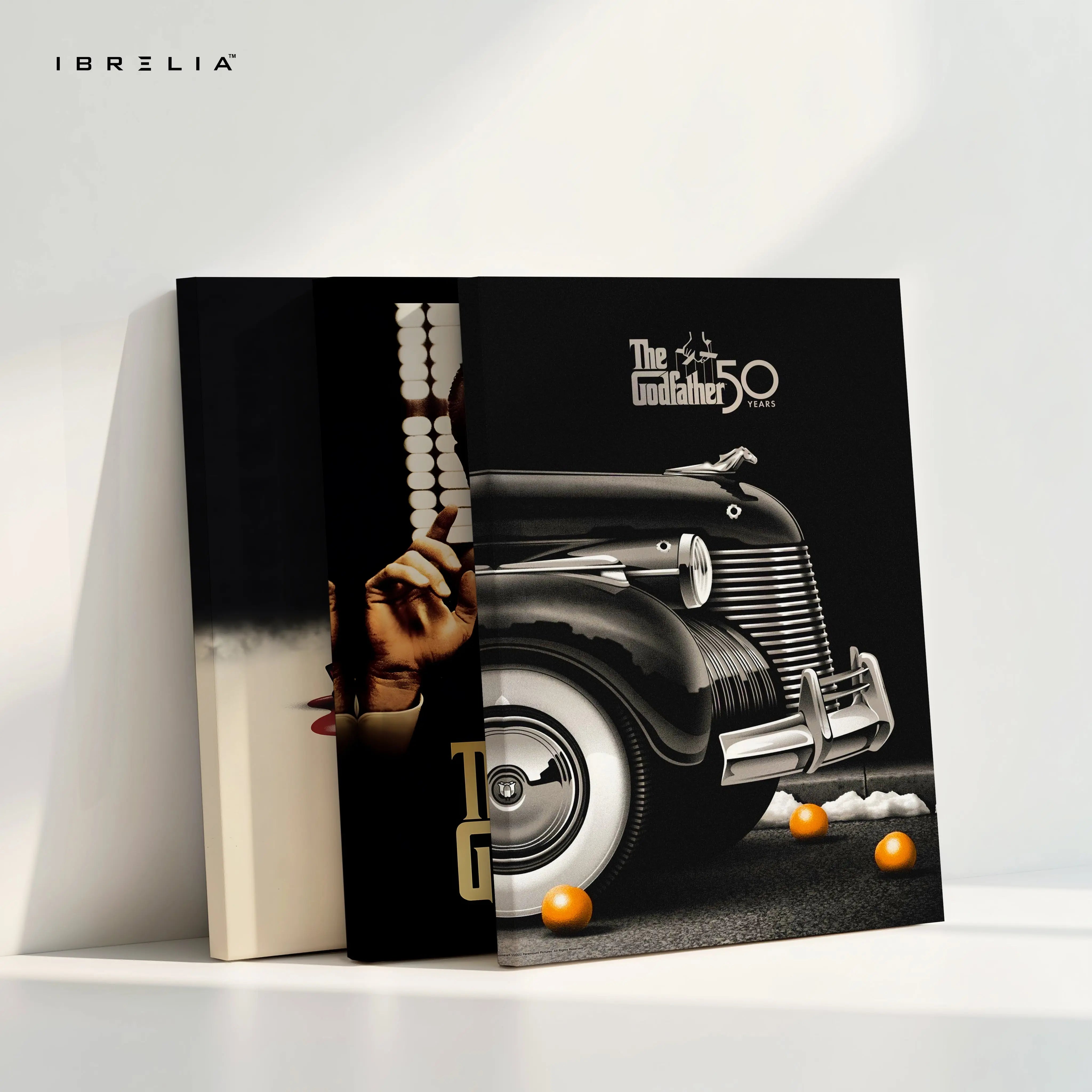 The Godfather Legacy 3 Panel 4K Ultra HD Wall Art in Pakistan | IBRELIA™ IBRELIA