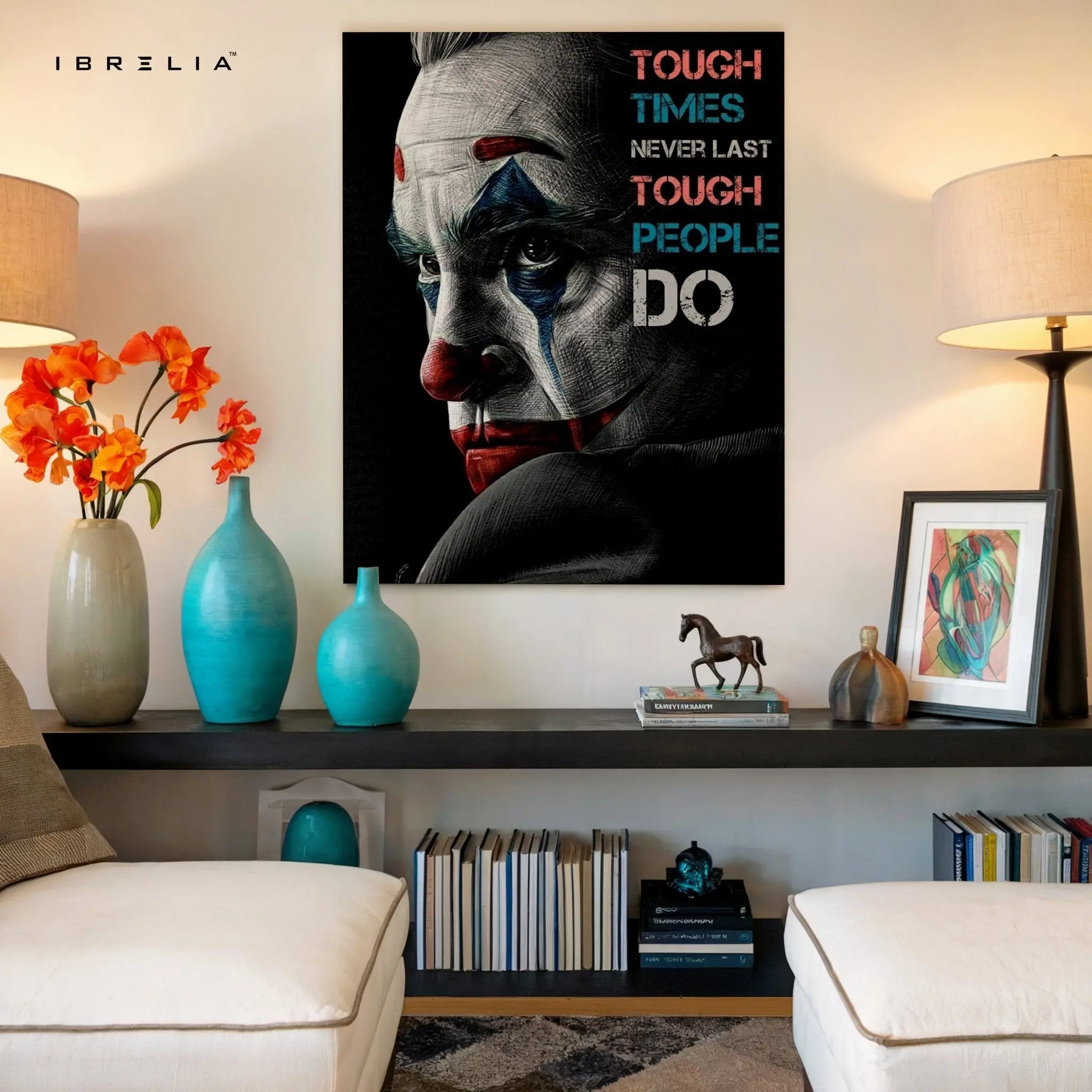 Tough People Do Wall Frame | 4K Ultra Wrap Frame Wall Art in Pakistan | IBRELIA™ - IBRELIA