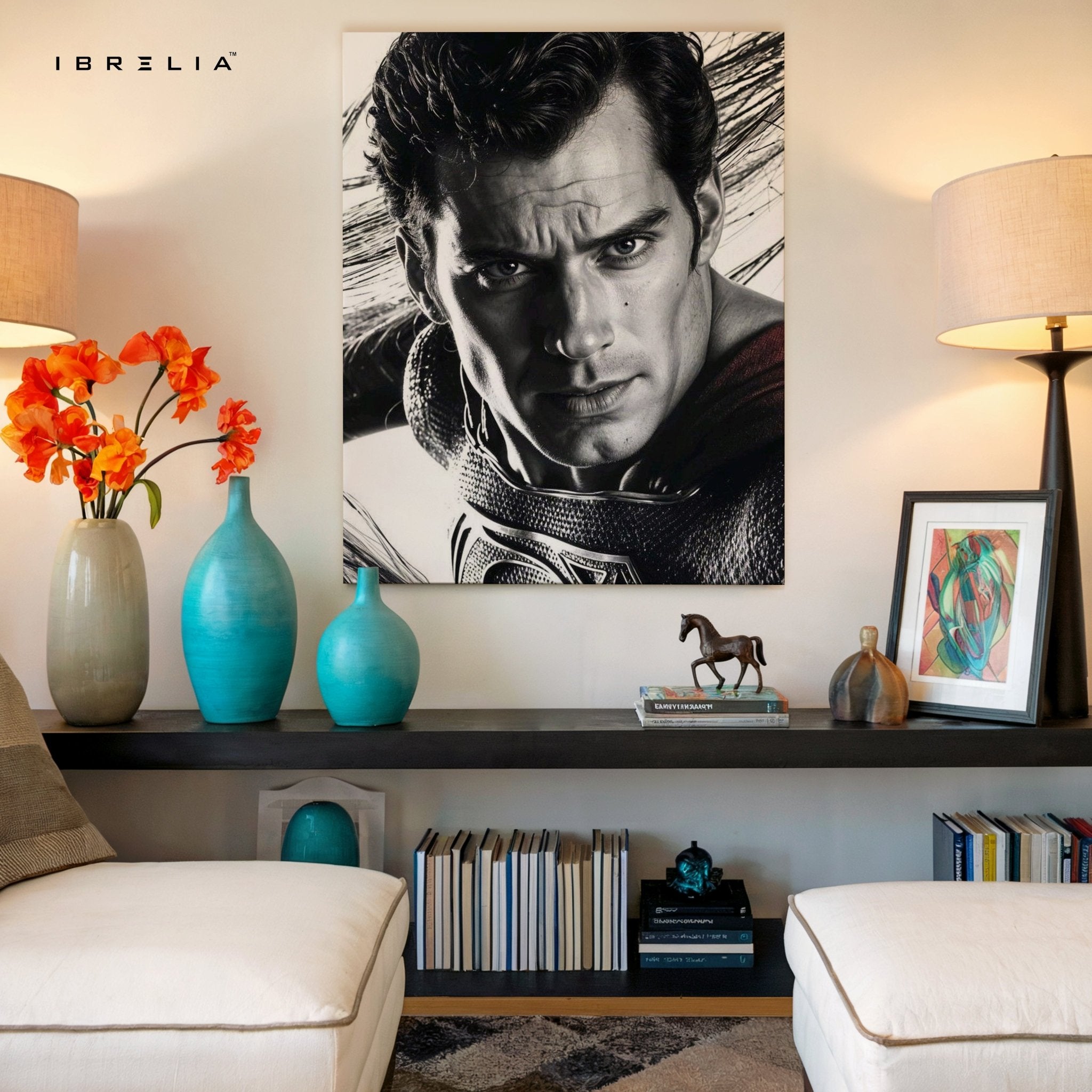 Superman Legacy Wall Frame | 4K Ultra Wrap Frame Wall Art in Pakistan | IBRELIA™ - IBRELIA