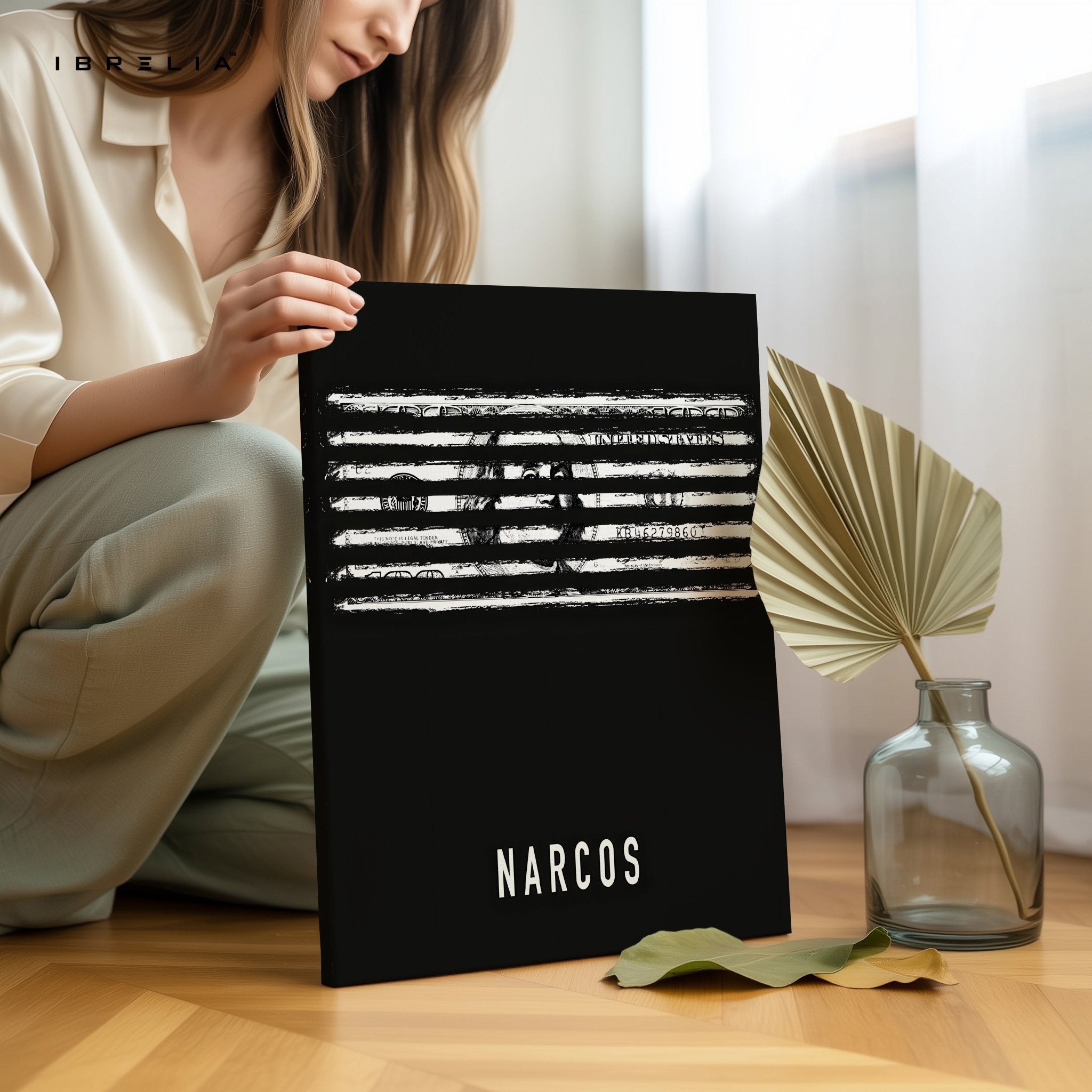 Narcos – Money Behind Bars 4K Ultra Wrap Frame Wall Art in Pakistan | IBRELIA™ - IBRELIA