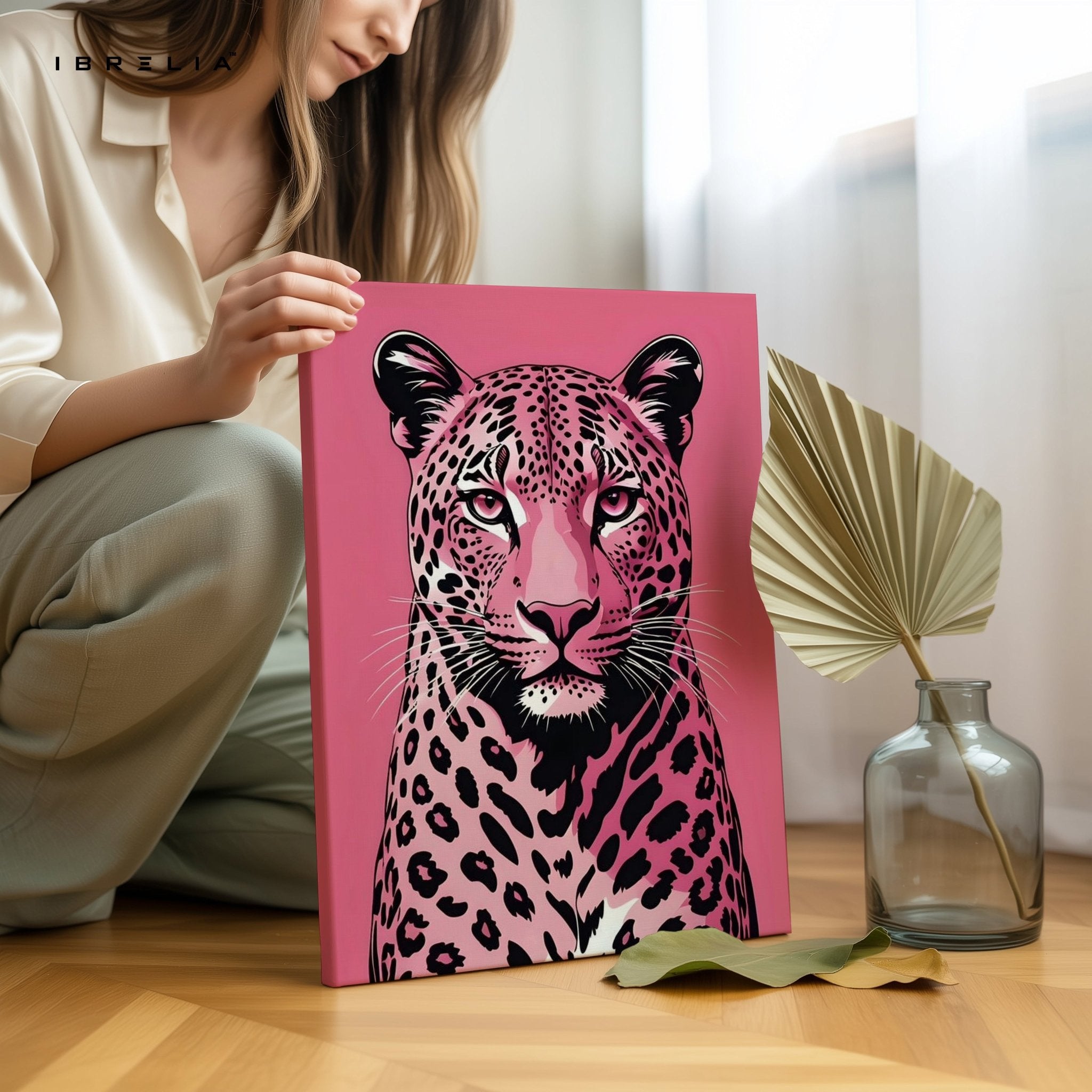 Pink Panther Wall Frame | 4K Ultra Wrap Frame Wall Art in Pakistan | IBRELIA™ - IBRELIA