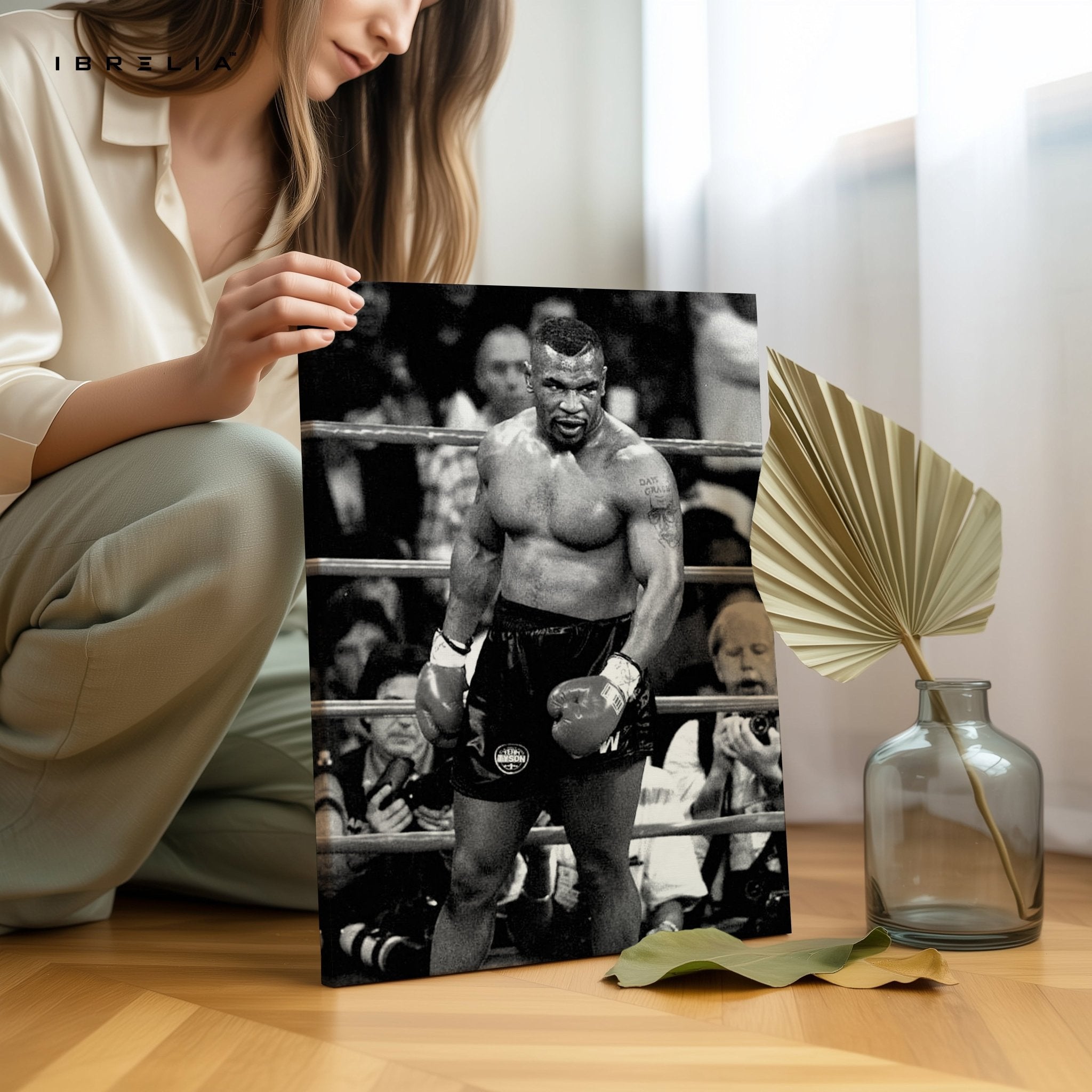 Mike Tyson – The Iron Legend 4K Ultra Wrap Frame Wall Art in Pakistan | IBRELIA™ - IBRELIA
