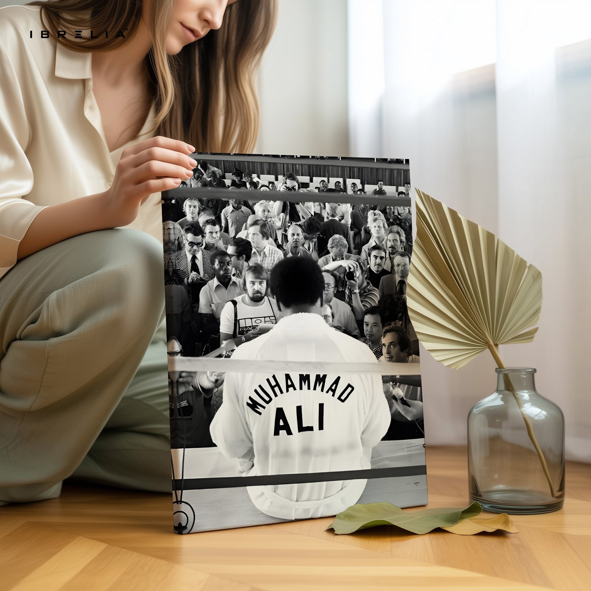 Muhammad Ali The Champion – 4K Ultra Wrap Frame Wall Art in Pakistan | IBRELIA™ - IBRELIA