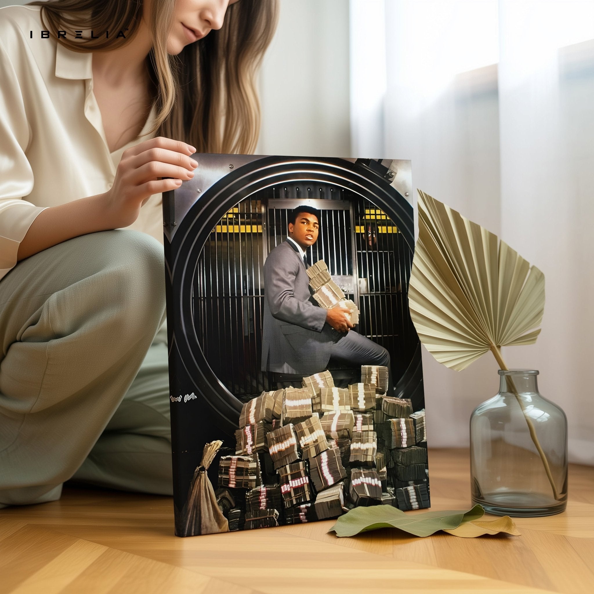 Money Vault Wall Art – The Hustler’s Edition | IBRELIA™ - IBRELIA