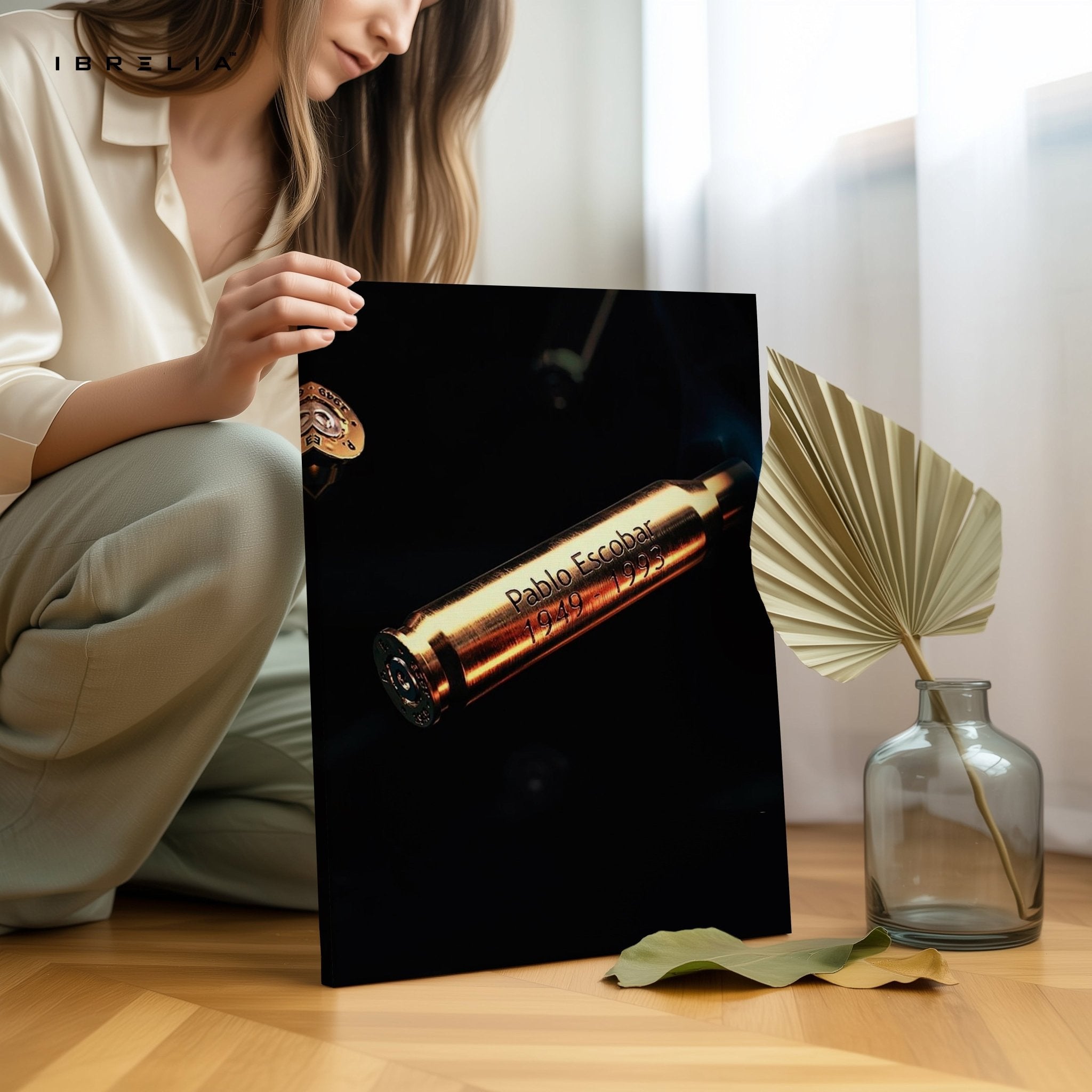 Pablo Escobar Bullet Shell Wall Frame | 4K Ultra Wrap Frame Wall Art in Pakistan | IBRELIA™ - IBRELIA