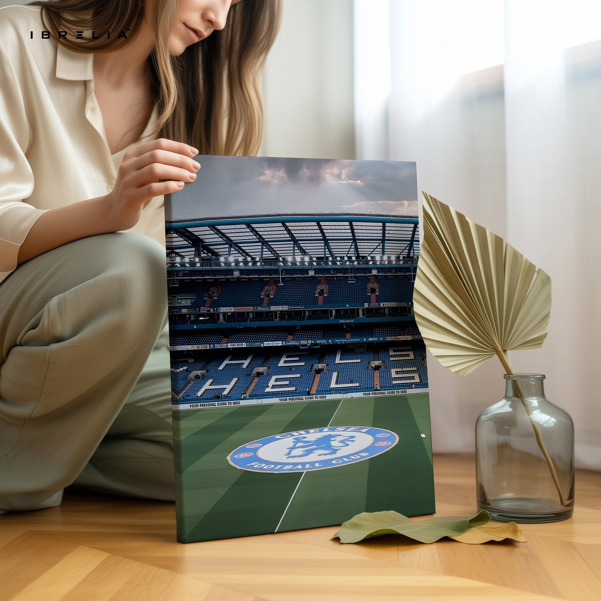 Chelsea FC Stadium Wall Art – Stamford Bridge Edition | IBRELIA™ - IBRELIA