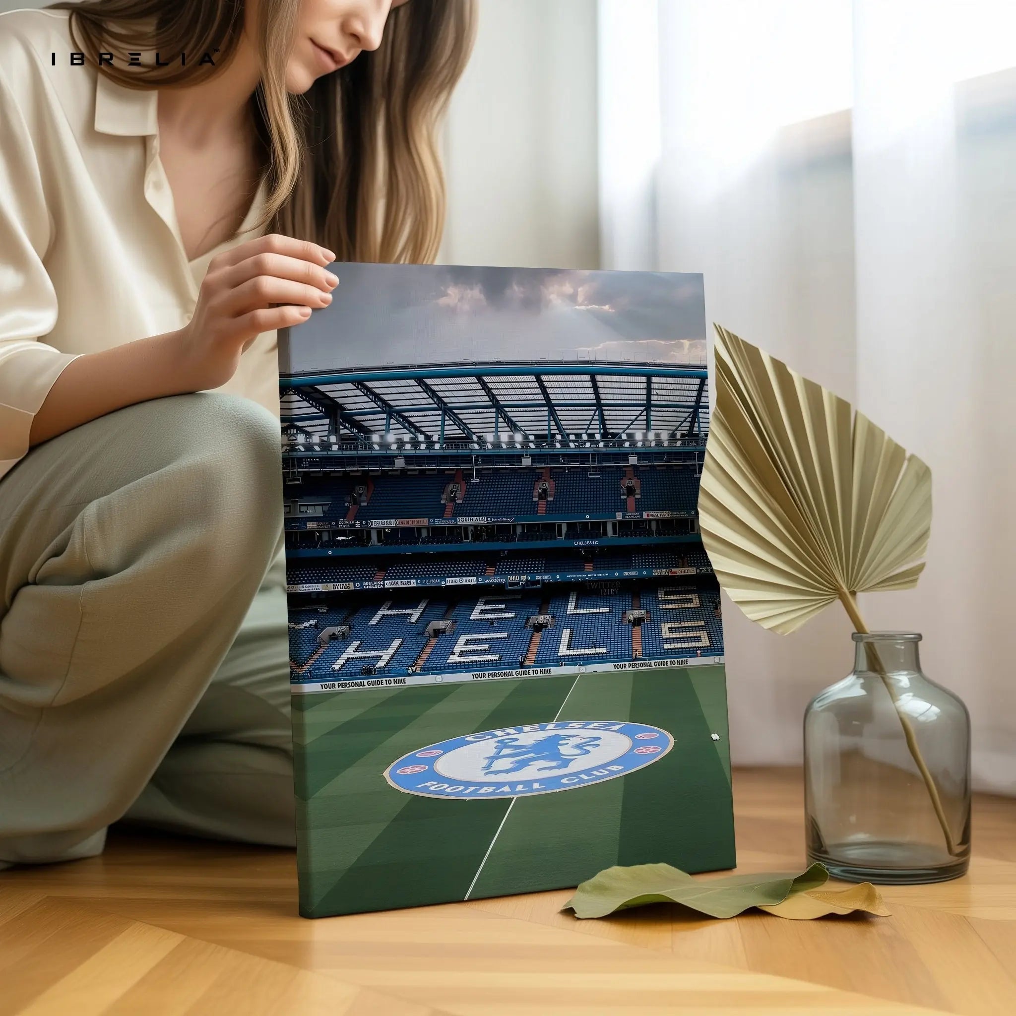 Chelsea FC Stadium Wall Art – Stamford Bridge Edition | IBRELIA™ - IBRELIA