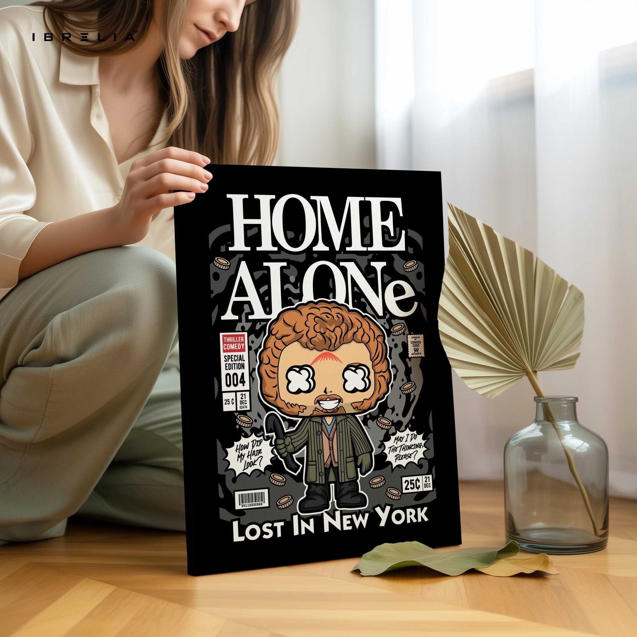 Home Alone Pop Art Comic Edition – 4K Ultra Wrap Frame Wall Art in Pakistan | IBRELIA™ - IBRELIA