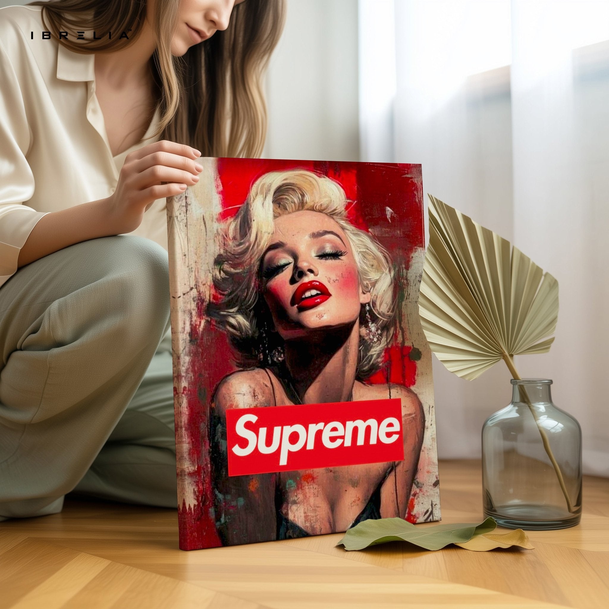 Supreme Marilyn Wall Frame | 4K Ultra Wrap Frame Wall Art in Pakistan | IBRELIA™ - IBRELIA