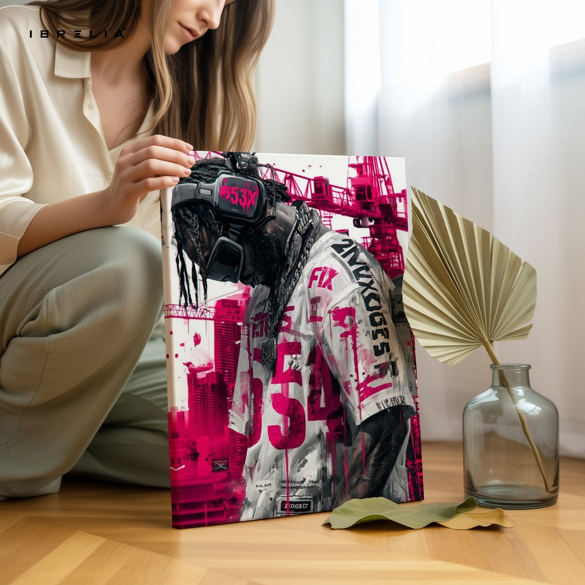 Urban Drip Wall Frame | Streetwear Graffiti Art | 4K Ultra Wrap Frame Wall Art in Pakistan | IBRELIA™ - IBRELIA