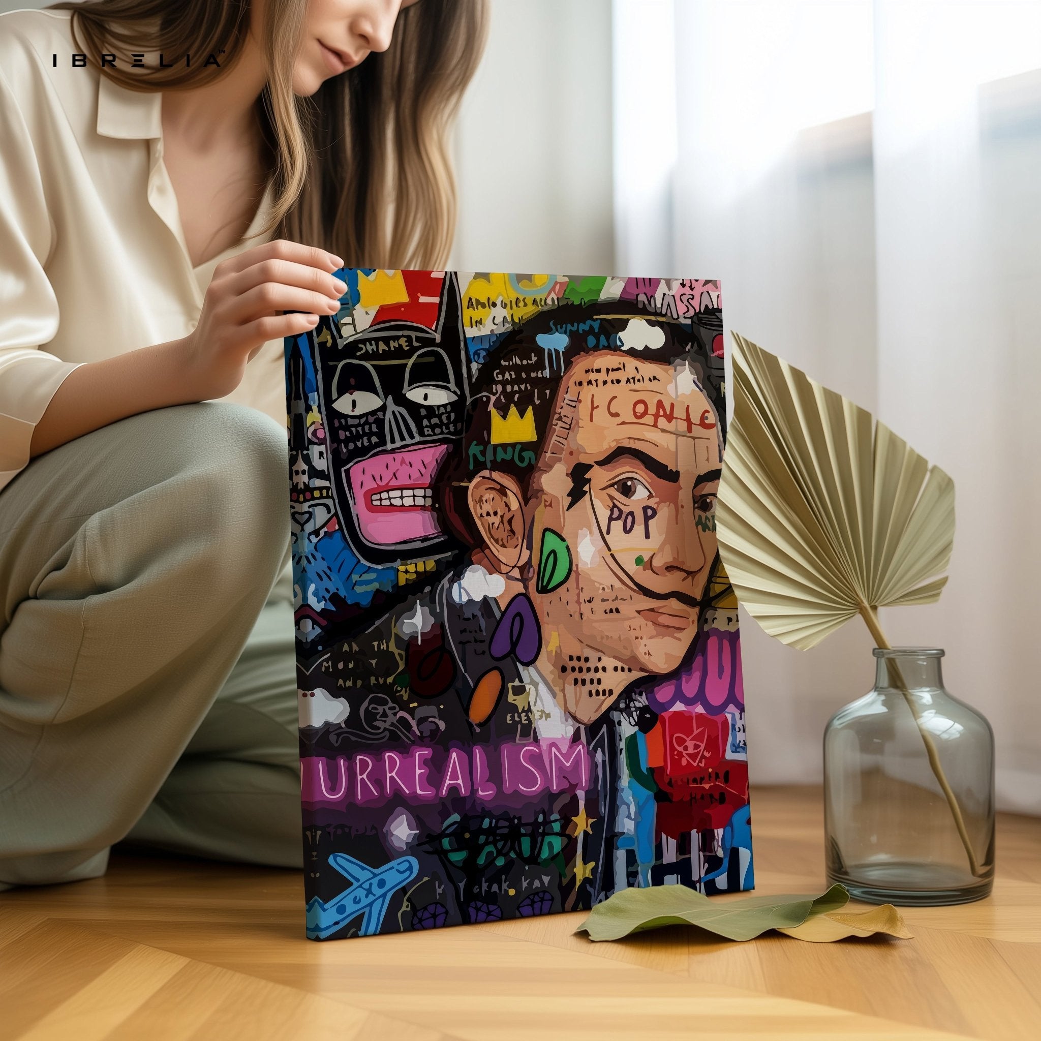 Salvador Surrealism Pop Art – 4K Ultra Wrap Frame Wall Art in Pakistan | IBRELIA™ - IBRELIA