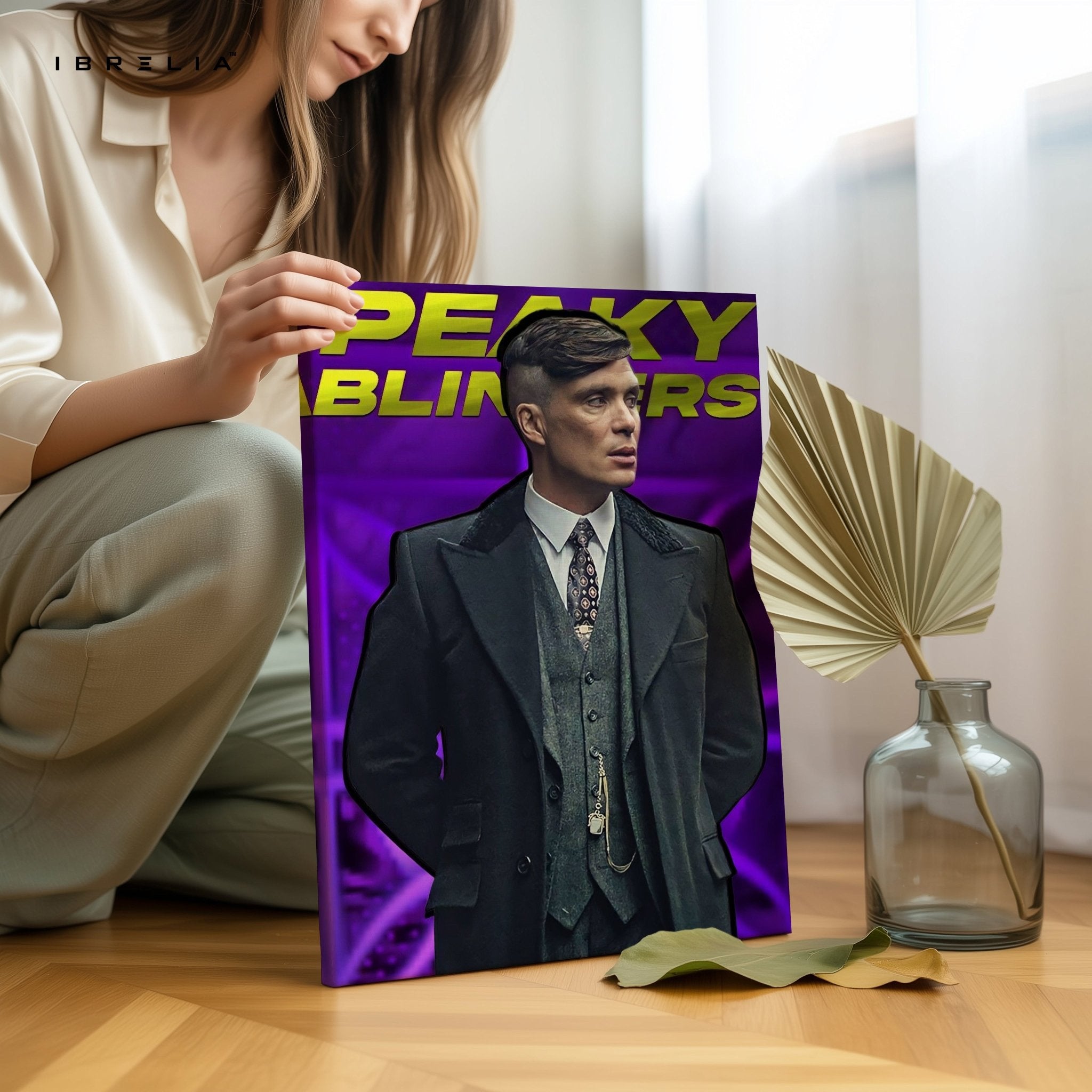 Peaky Blinders Thomas Shelby Wall Frame | 4K Ultra Wrap Frame Wall Art in Pakistan | IBRELIA™ - IBRELIA