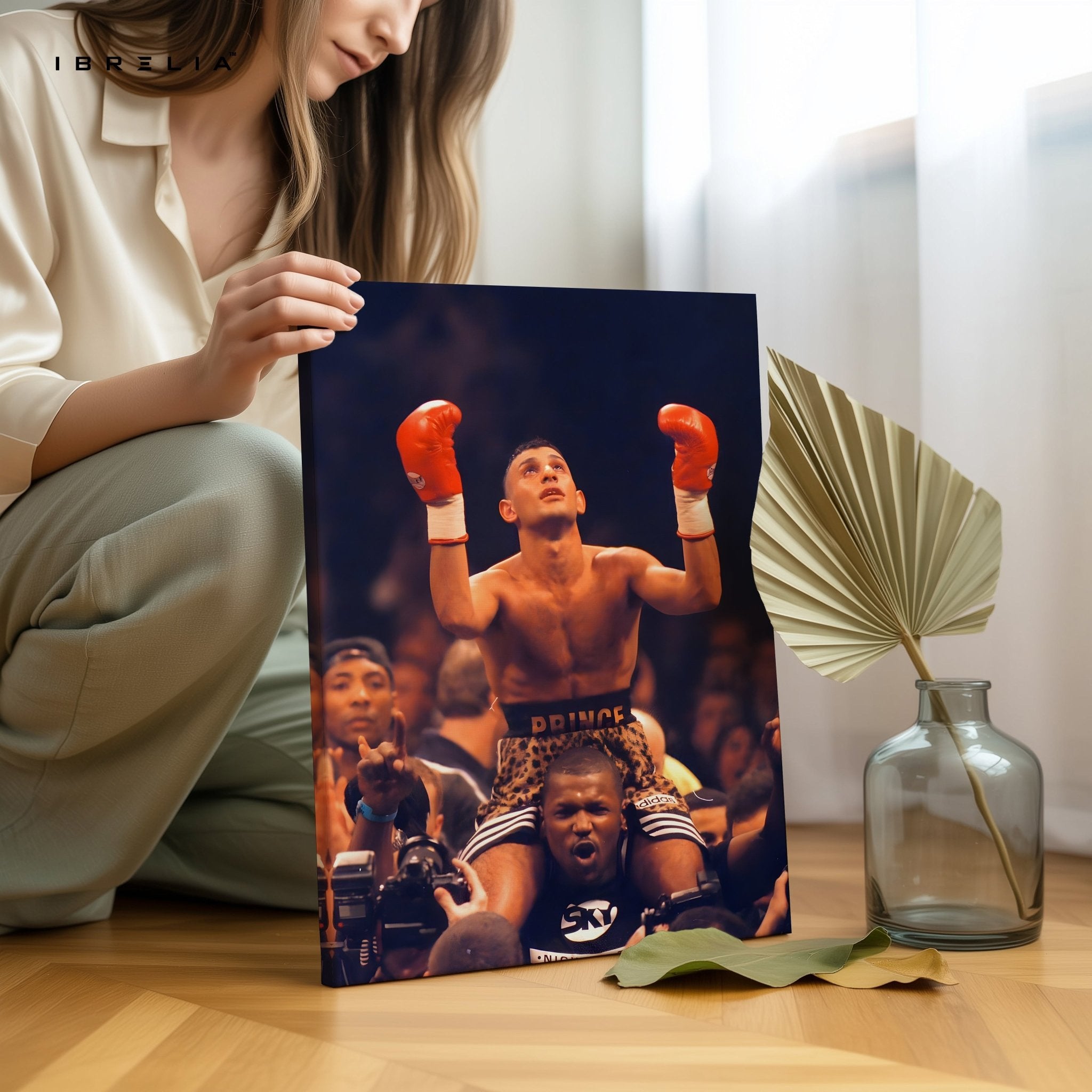 Prince Naseem Hamed Wall Art – The Legend of the Ring Edition | IBRELIA™ - IBRELIA