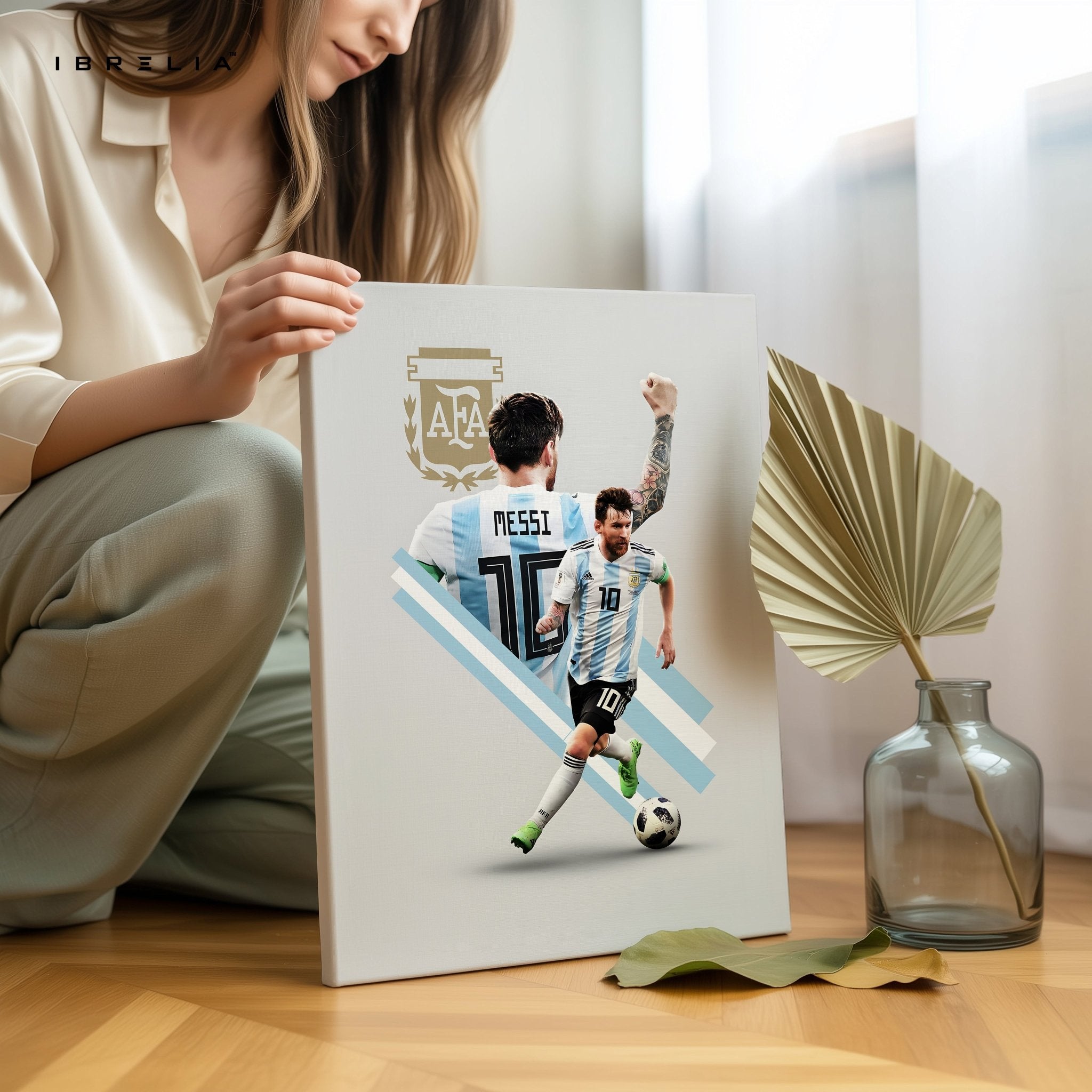 Lionel Messi Wall Art – AFA Edition | IBRELIA™ - IBRELIA