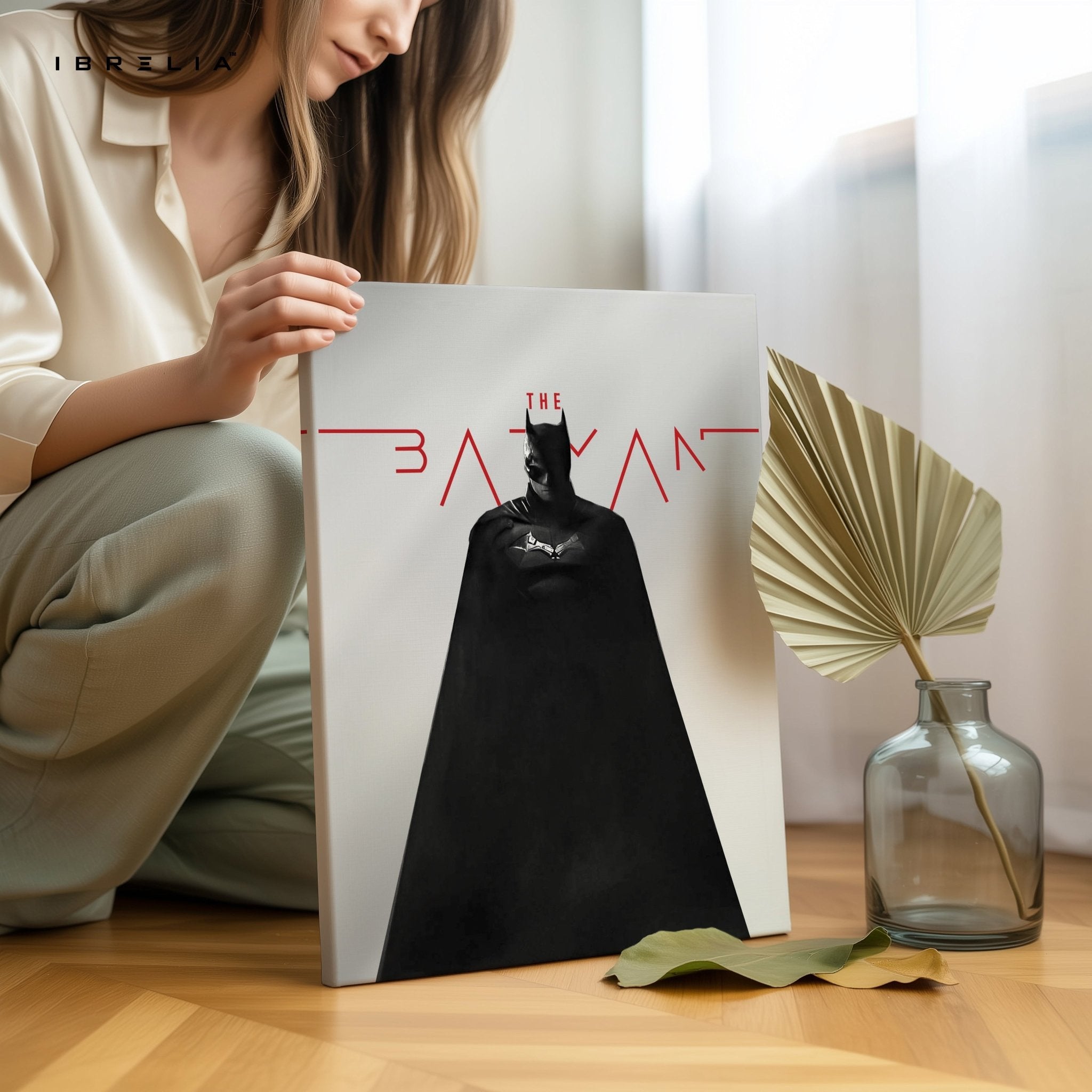 The Batman Minimal Noir Wall Frame | 4K Ultra Wrap Frame Wall Art in Pakistan | IBRELIA™ - IBRELIA
