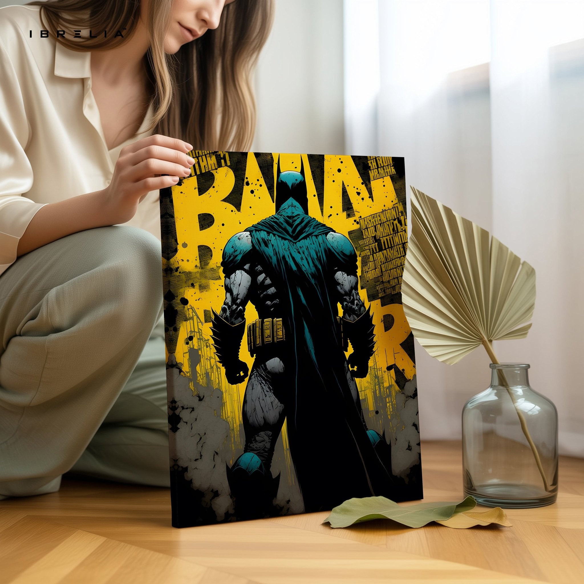 Batman Shadow Warrior Wall Frame | 4K Ultra Wrap Frame Wall Art in Pakistan | IBRELIA™ - IBRELIA