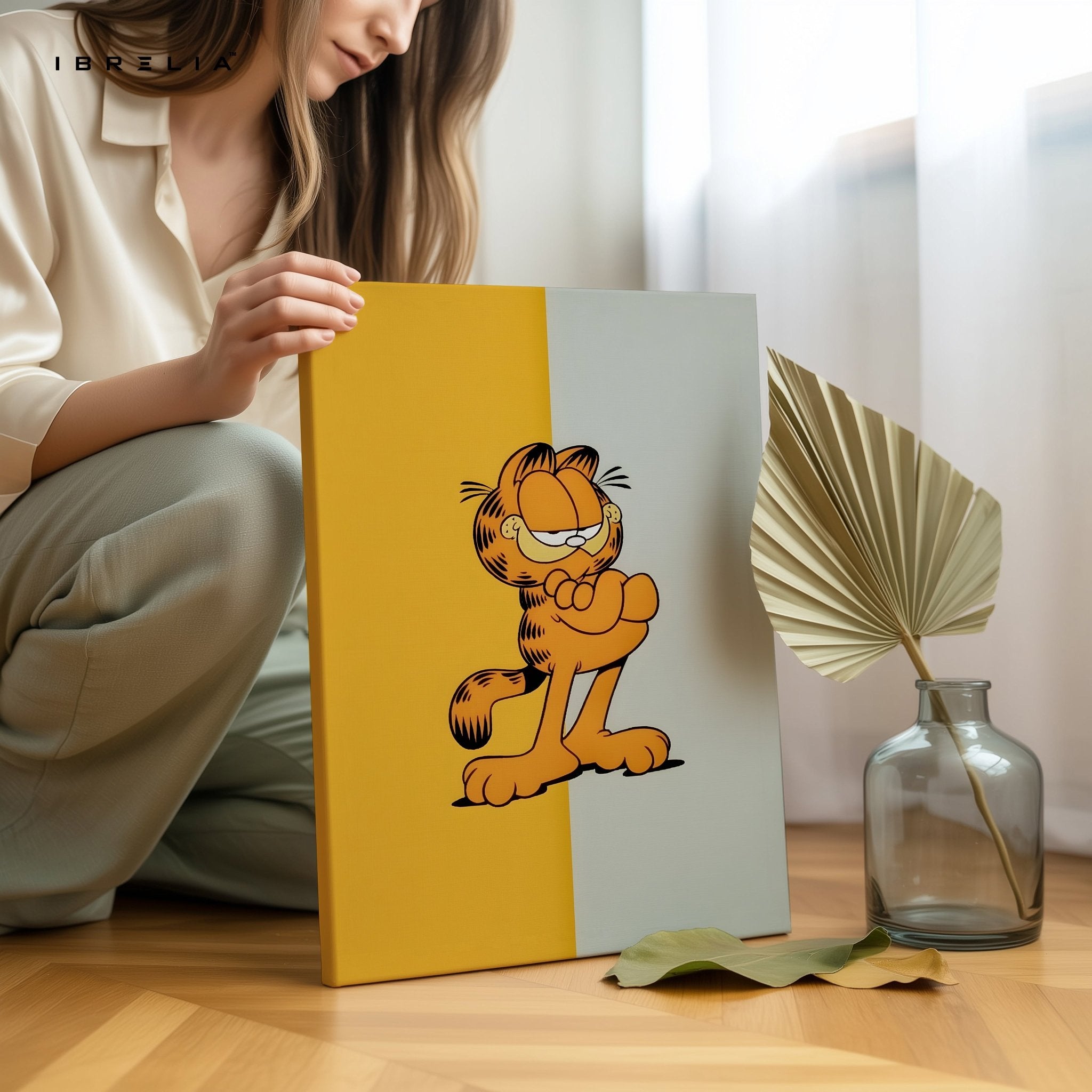 Garfield Minimalist Wall Frame | 4K Ultra Wrap Frame Wall Art in Pakistan | IBRELIA™ - IBRELIA