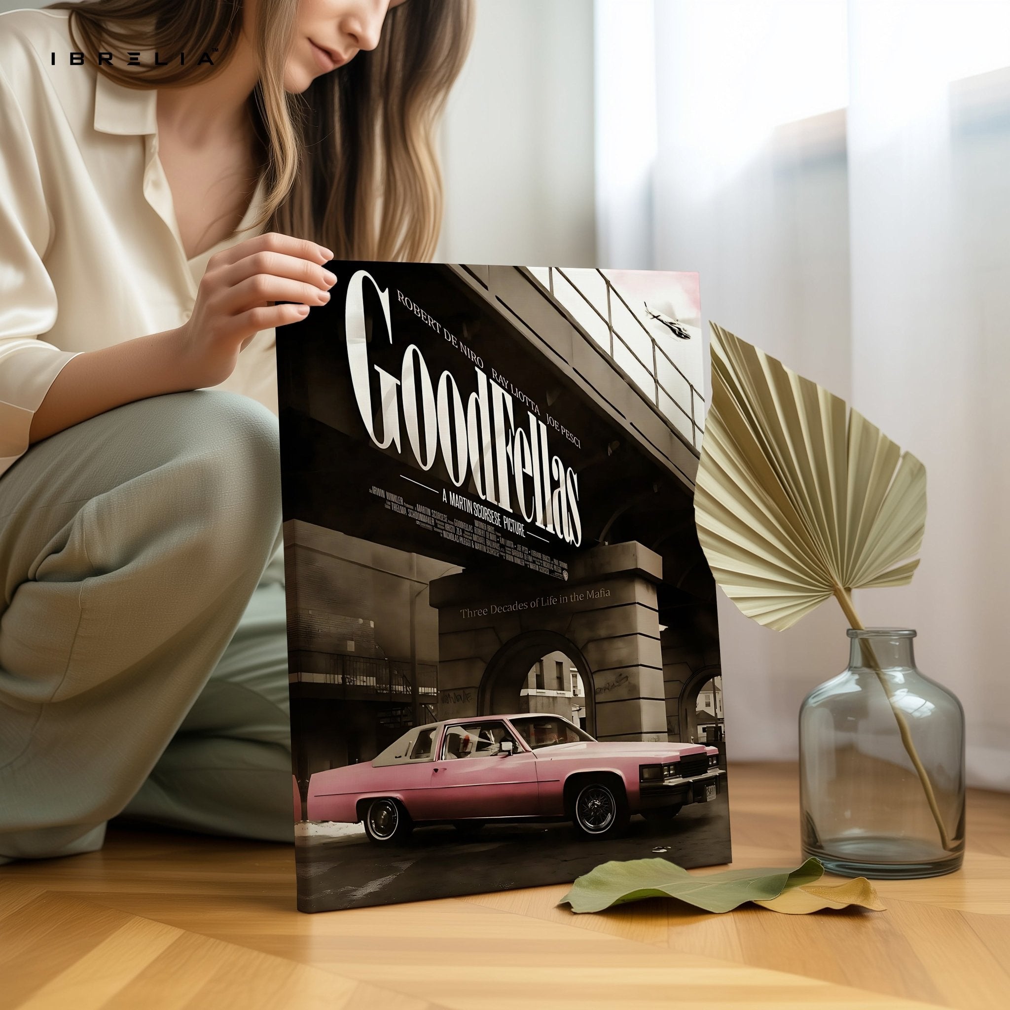 Goodfellas – Pink Cadillac Edition 4K Ultra Wrap Frame Wall Art in Pakistan | IBRELIA™ - IBRELIA