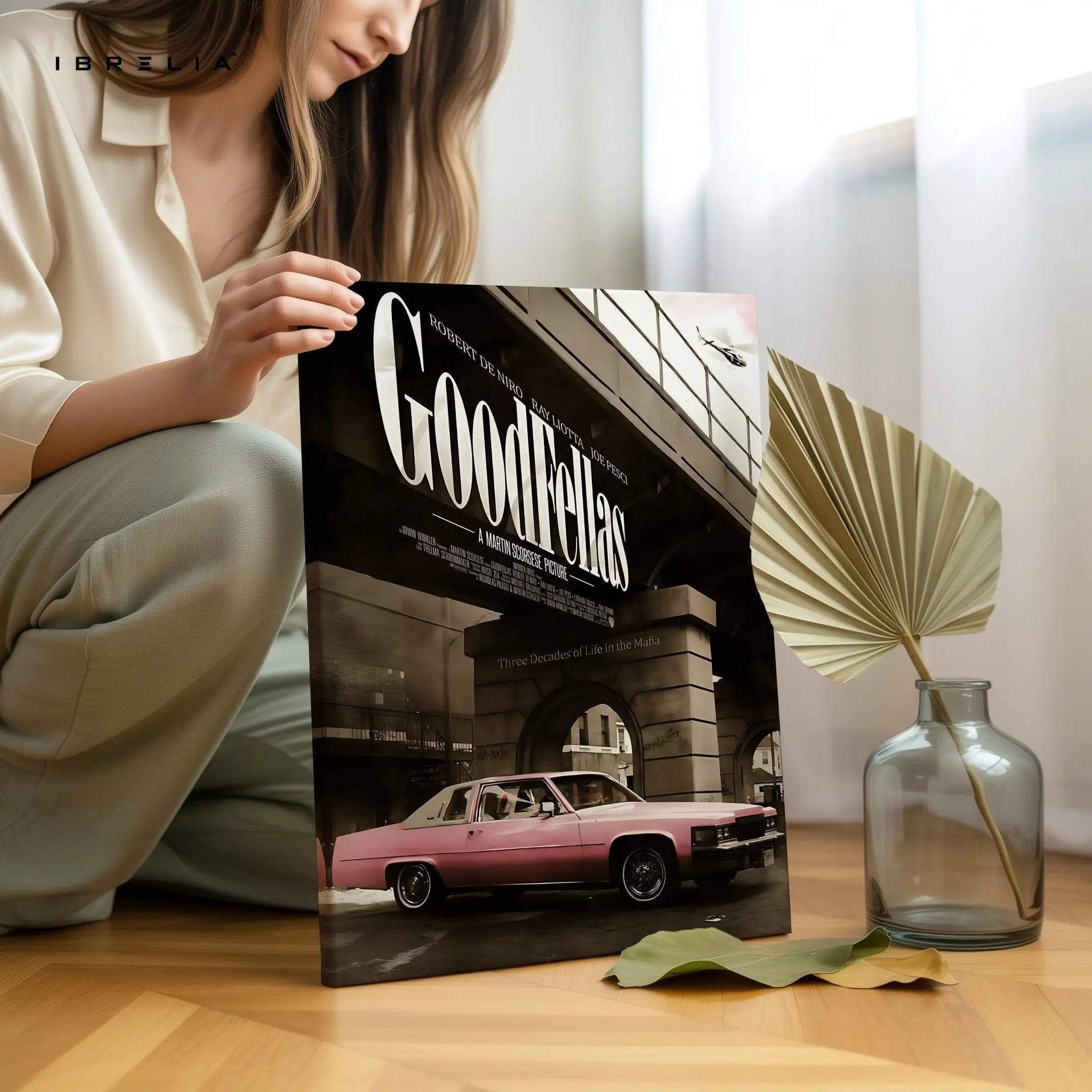 Goodfellas – Pink Cadillac Edition 4K Ultra Wrap Frame Wall Art in Pakistan | IBRELIA™ - IBRELIA