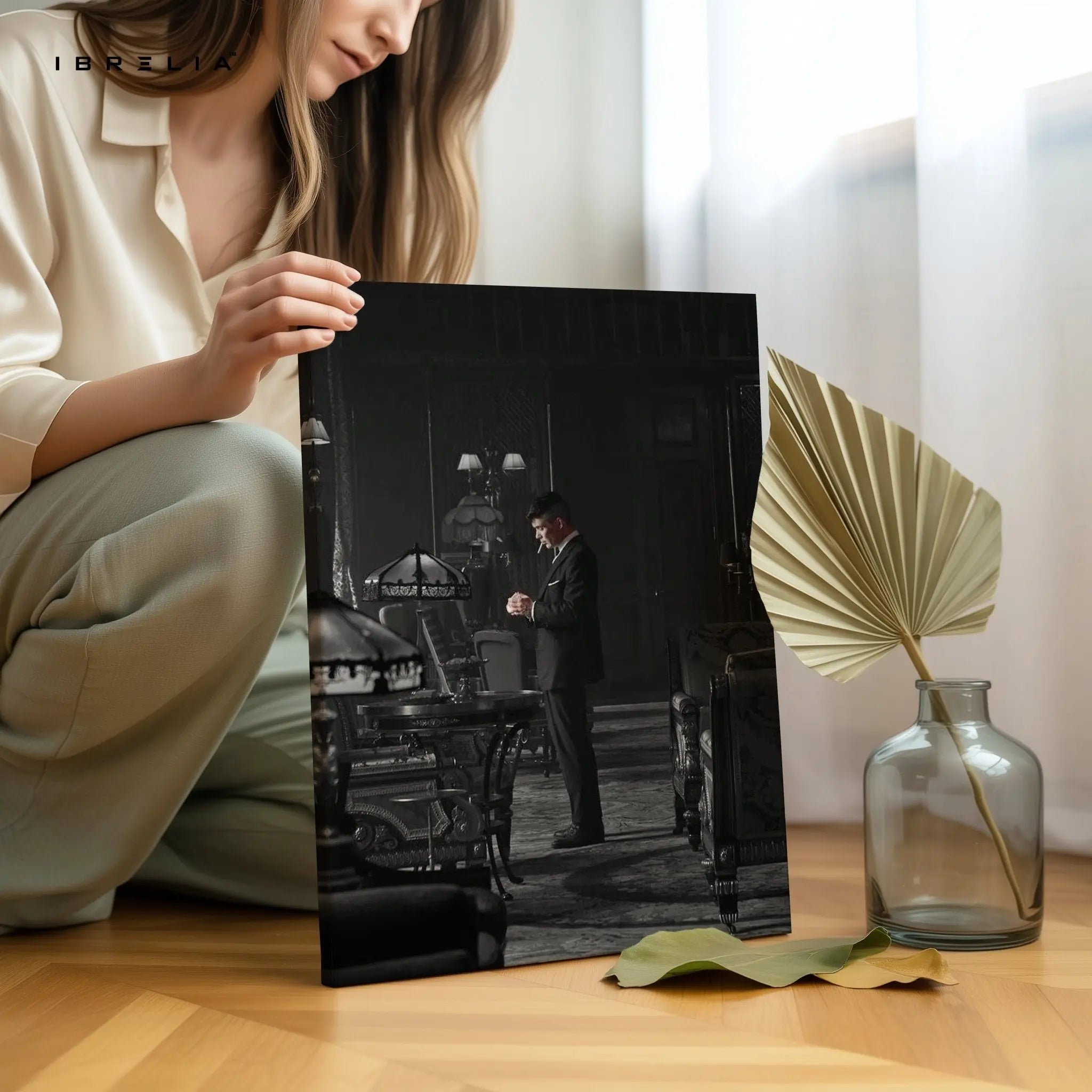 Thomas Shelby Peaky Blinders 4K Ultra Wrap Frame Wall Art in Pakistan | IBRELIA™ - IBRELIA
