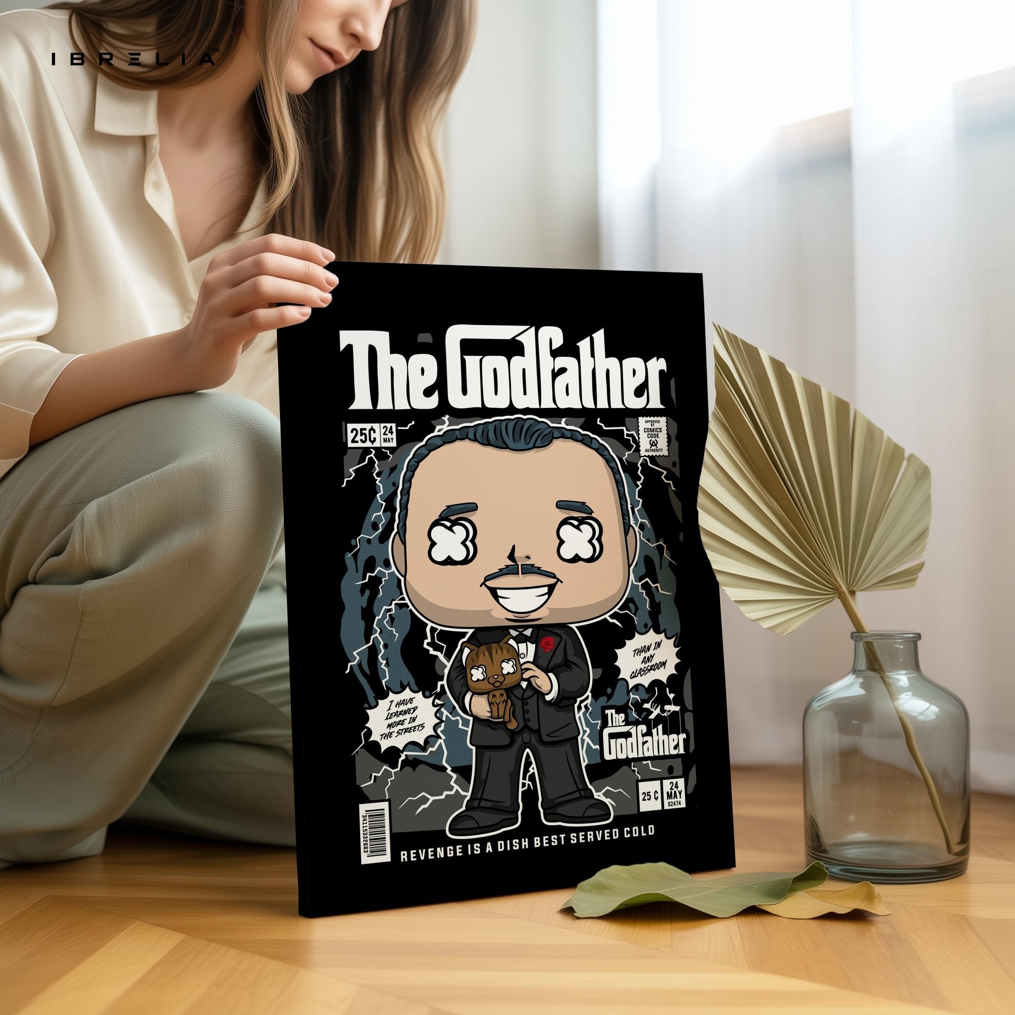 The Godfather “Comic Pop Edition” 4K Wall Art in Pakistan | IBRELIA™ - IBRELIA
