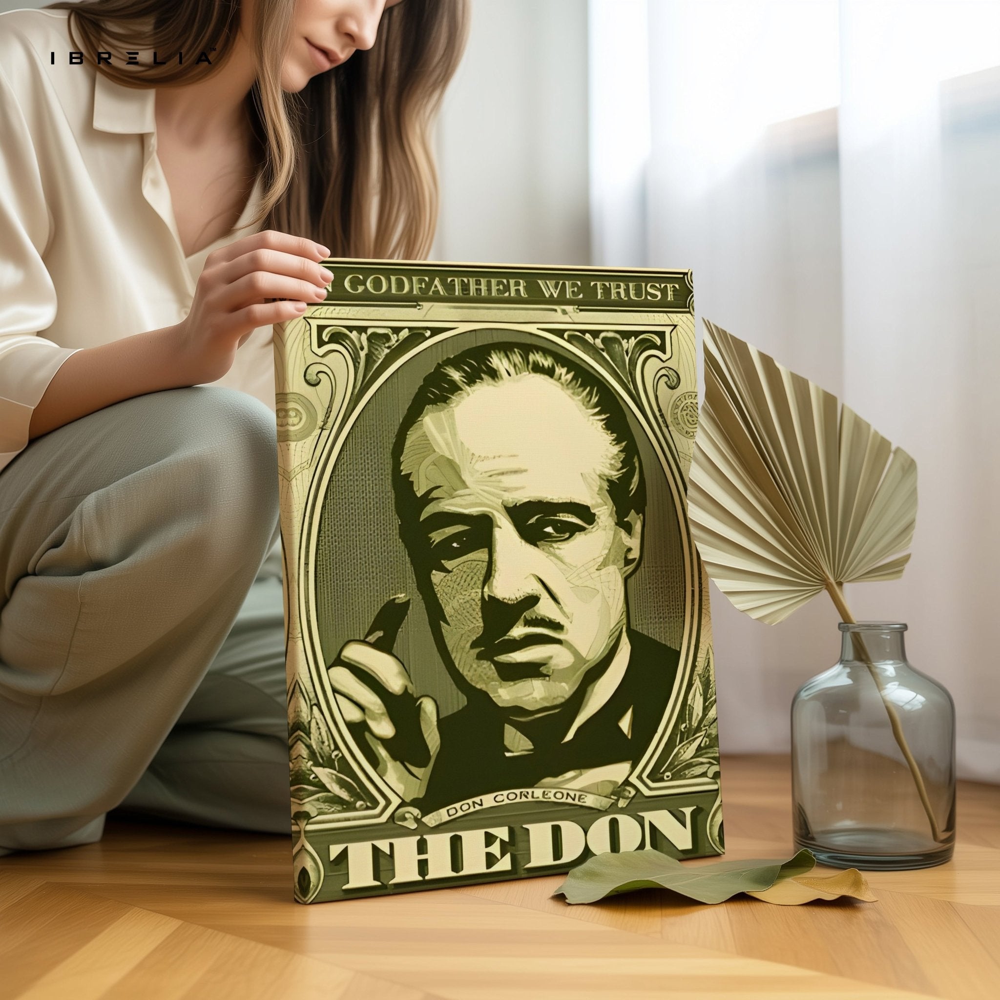 The Godfather “The Don” Wall Frame | 4K Ultra Wrap Frame Wall Art in Pakistan | IBRELIA™ - IBRELIA