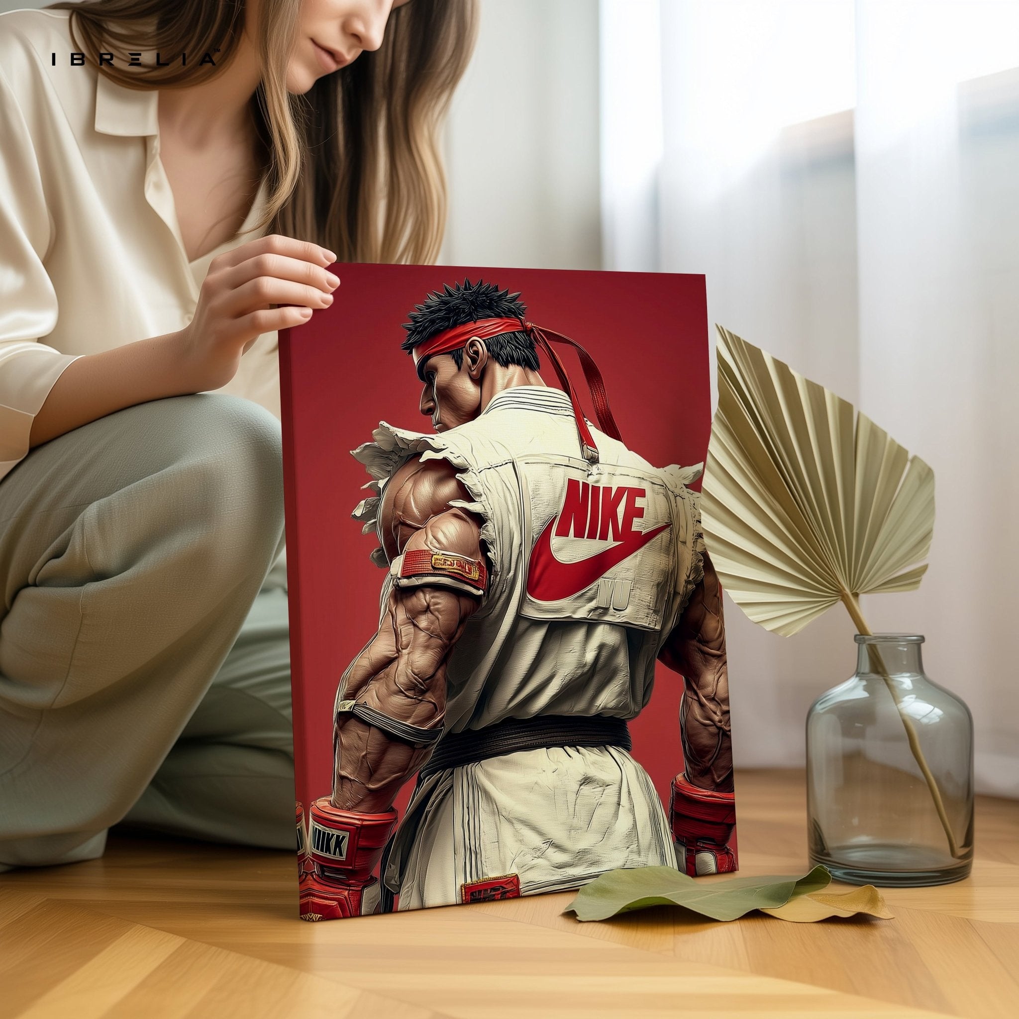 Nike Fighter Wall Frame | 4K Ultra Wrap Frame Wall Art in Pakistan | IBRELIA™ - IBRELIA