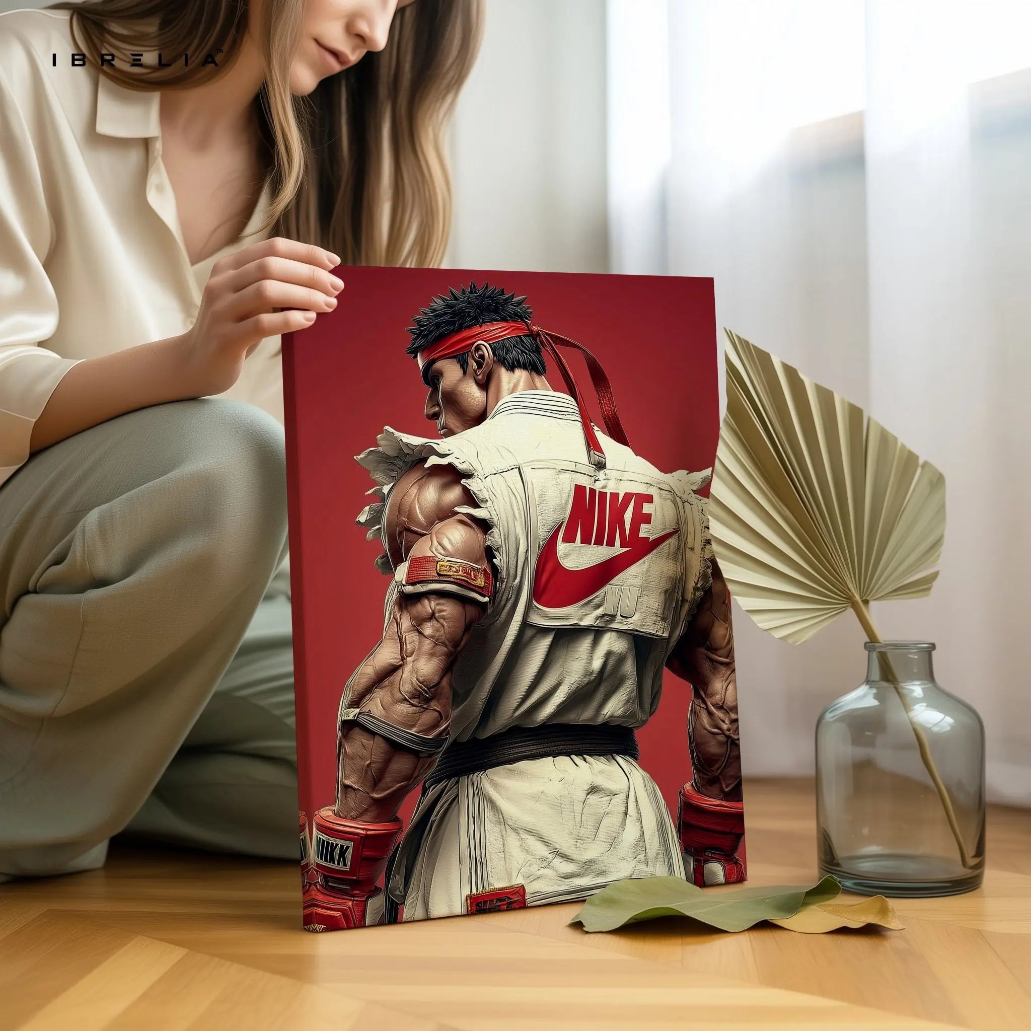 Nike Fighter Wall Frame | 4K Ultra Wrap Frame Wall Art in Pakistan | IBRELIA™ - IBRELIA